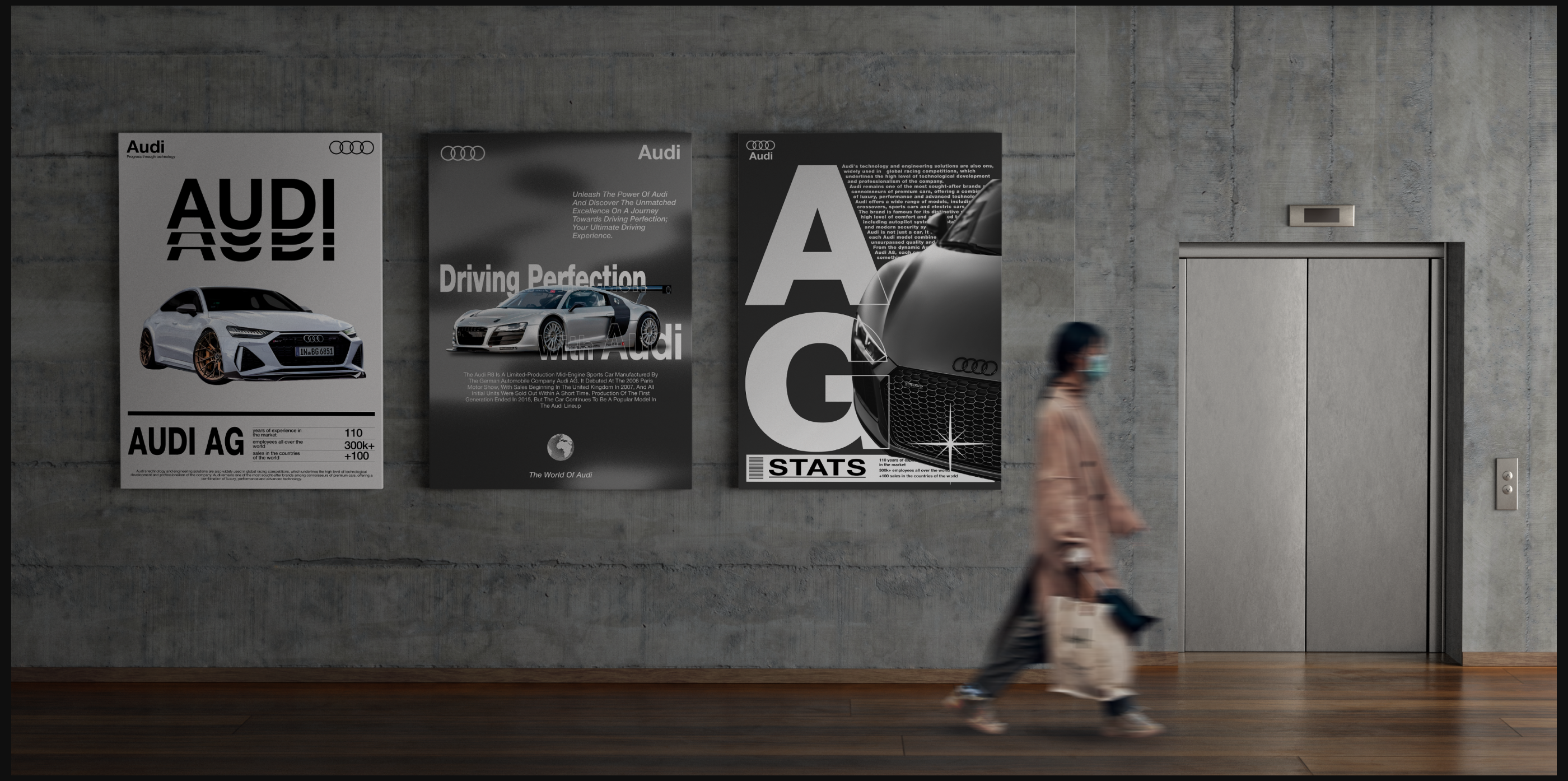 Audi Corparate Redisign — Изображение №3 — Интерфейсы, Брендинг на Dprofile