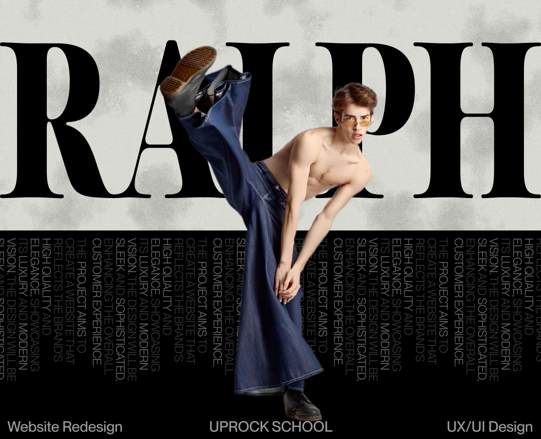 Ralph Lauren website redesign concept — Интерфейсы, Брендинг на Dprofile