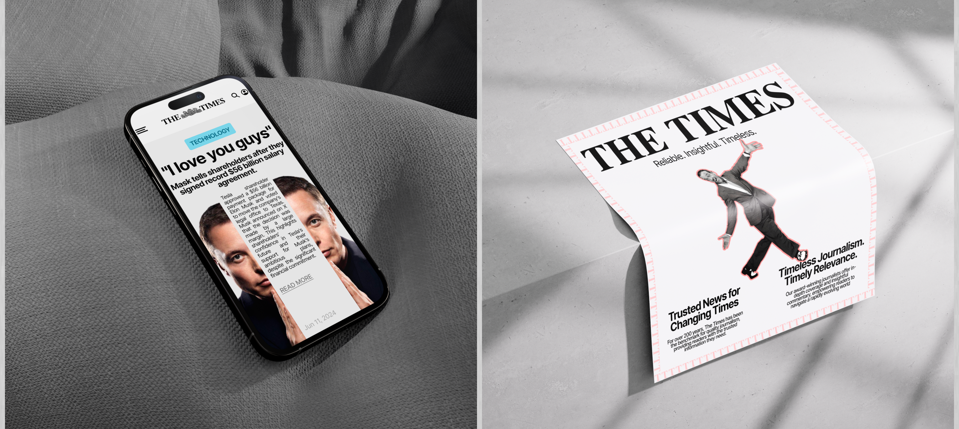 The Times_News website_Redesign — Изображение №5 — Интерфейсы, Брендинг на Dprofile