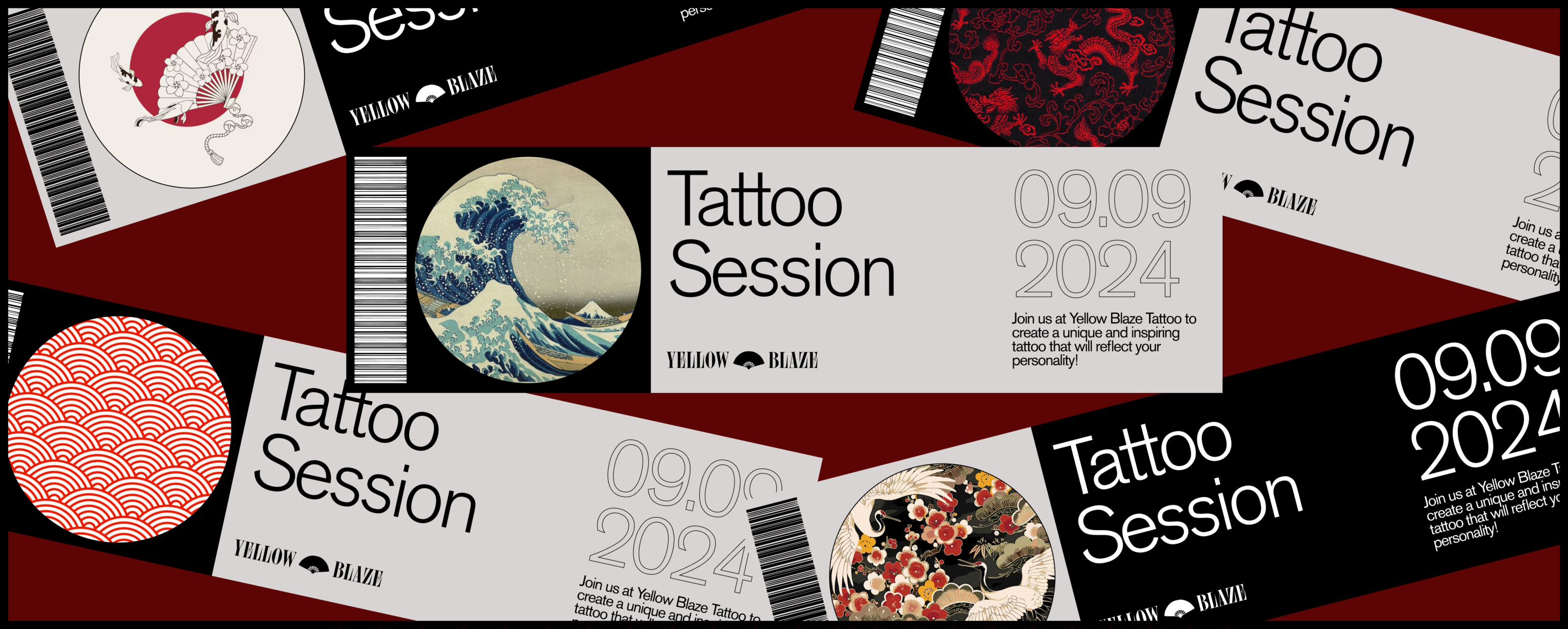 Yellow Blaze Tattoo | Corporate website | Redesign — Изображение №2 — Интерфейсы, Брендинг на Dprofile