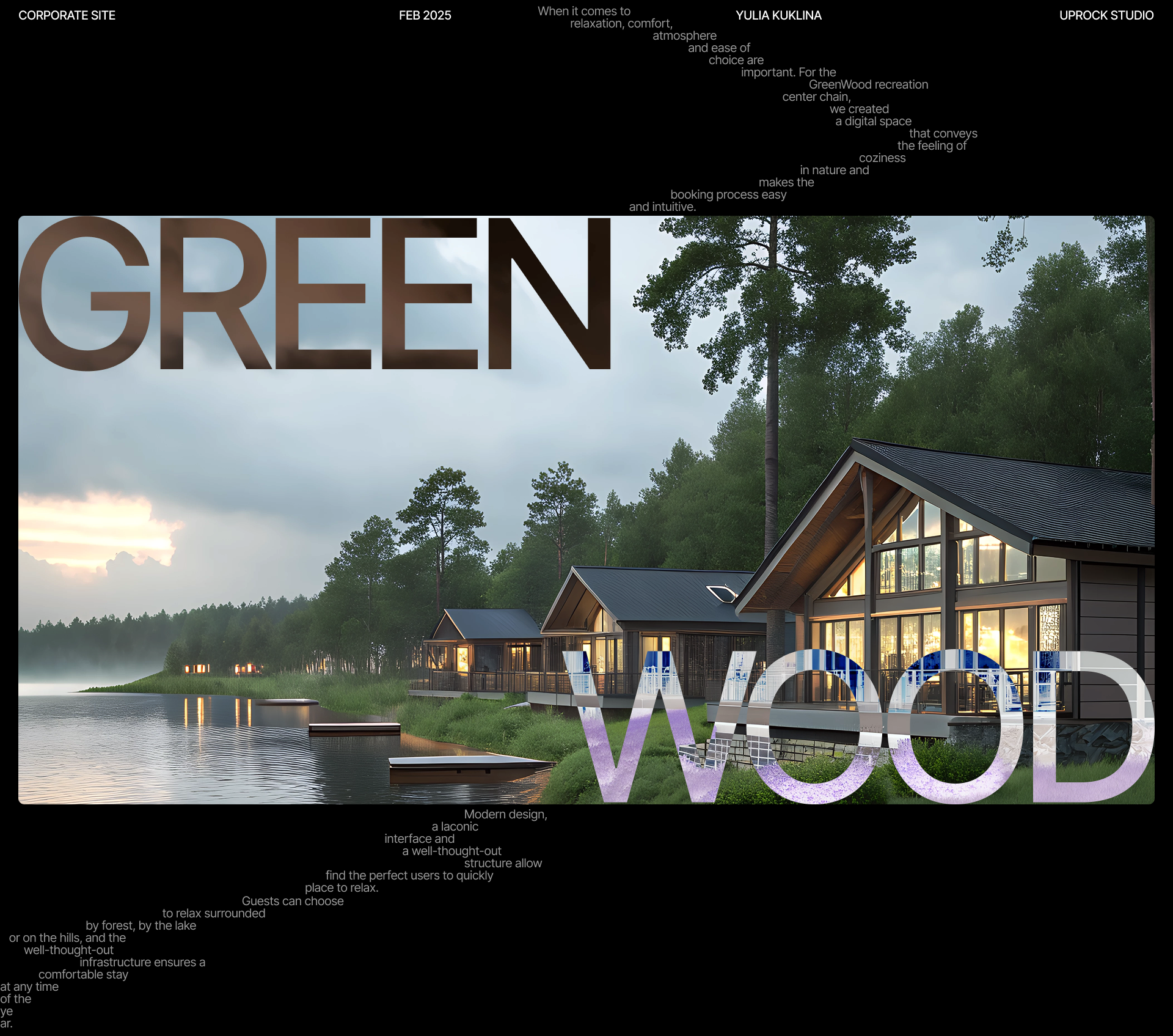 GreenWood | Corporate website — Изображение №1 — Интерфейсы на Dprofile