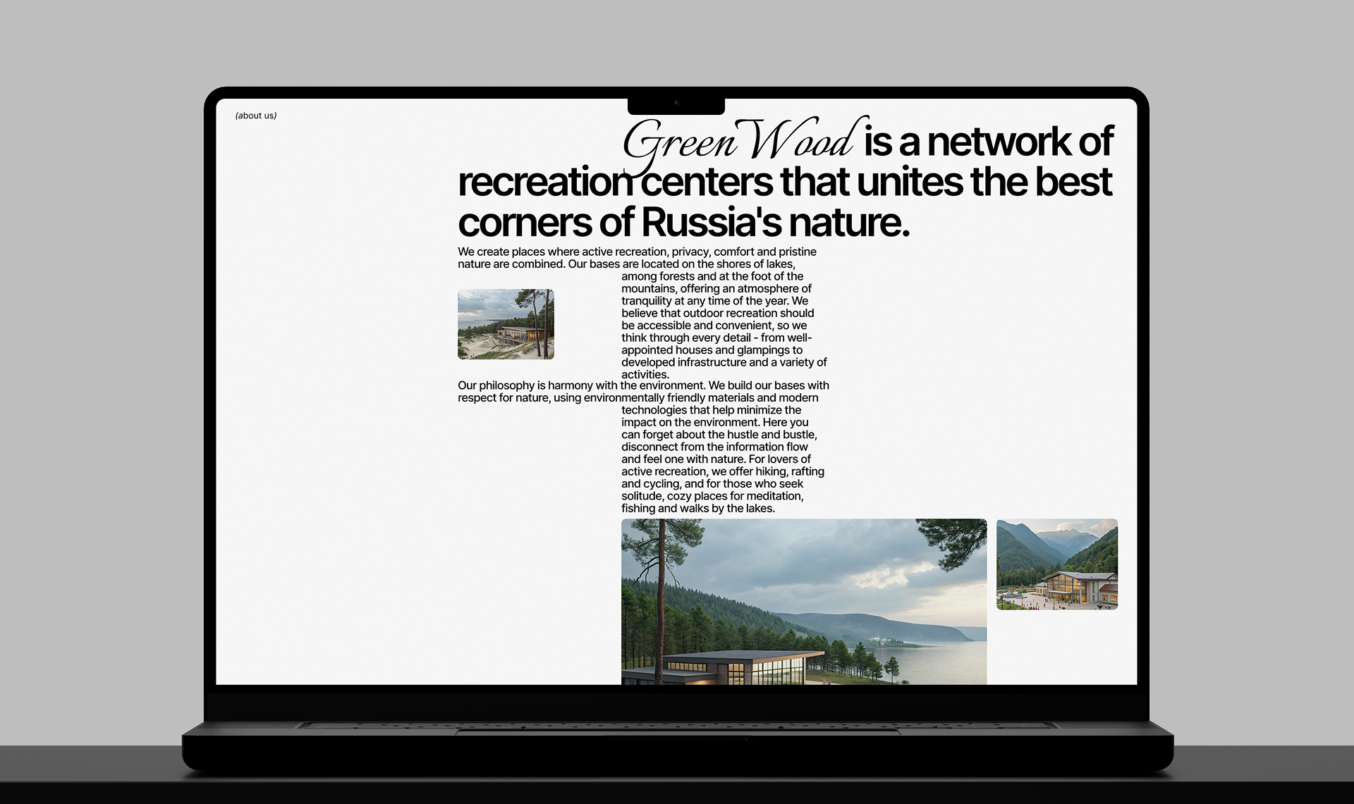 GreenWood | Corporate website — Изображение №12 — Интерфейсы на Dprofile