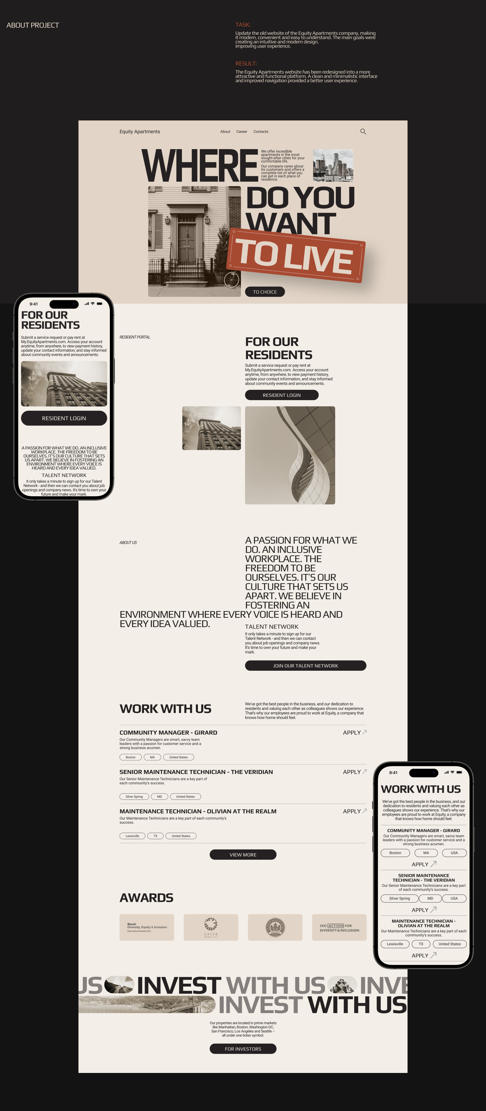 Equity Apartments | Corporate website redesign — Изображение №2 — Интерфейсы на Dprofile
