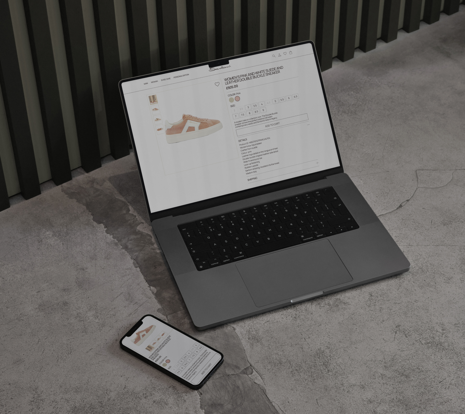 Santoni | E-commerce | Redesign — Изображение №4 — Интерфейсы на Dprofile