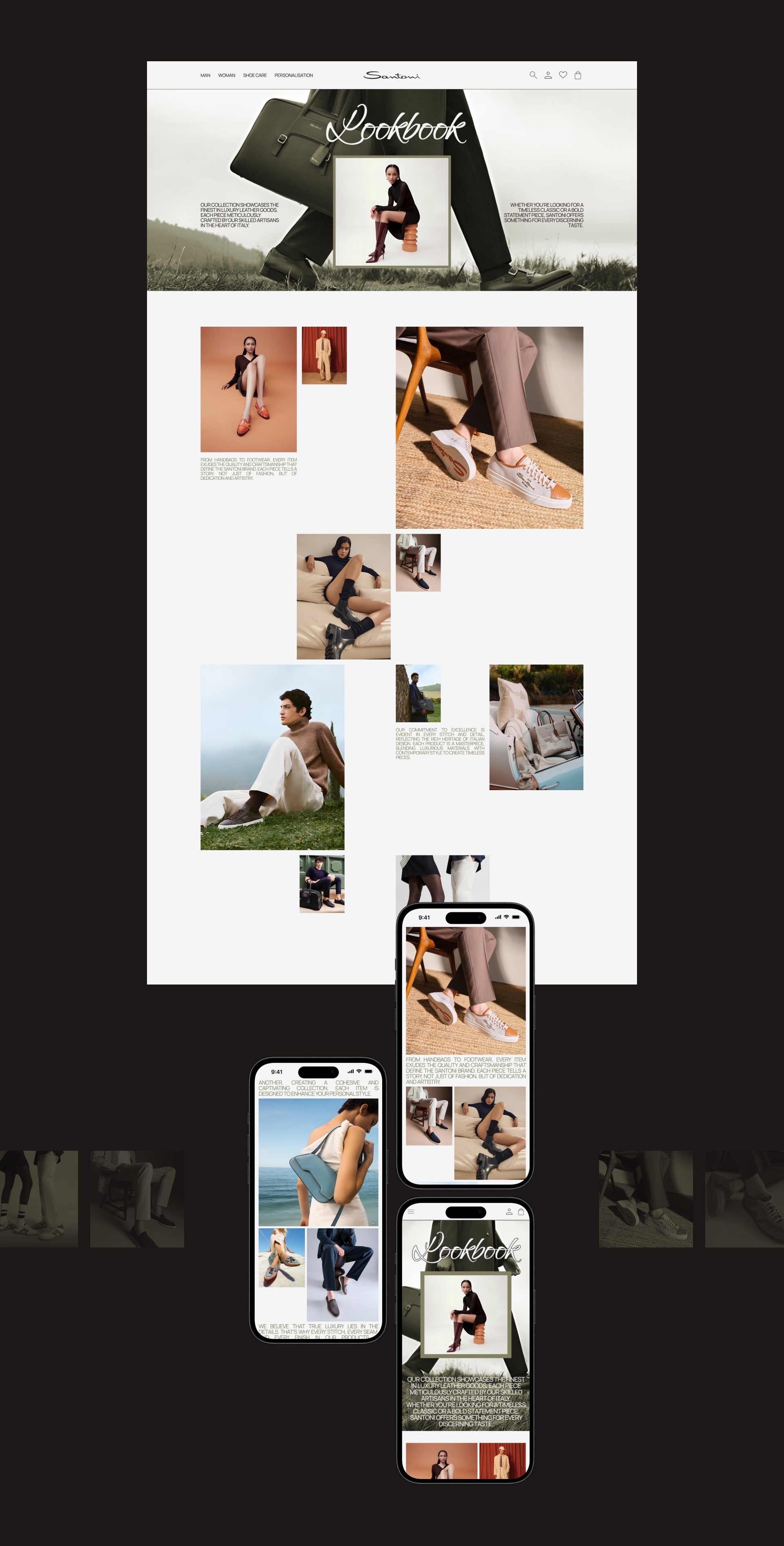 Santoni | E-commerce | Redesign — Изображение №7 — Интерфейсы на Dprofile