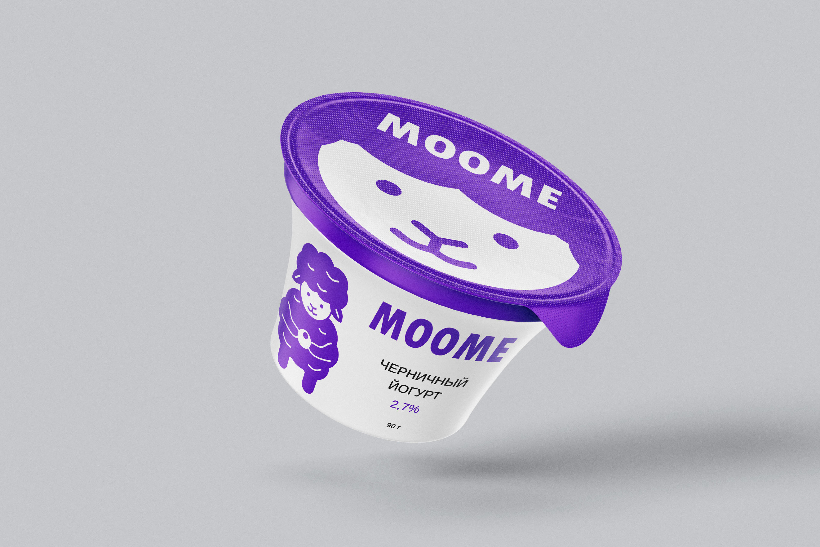Детская молочная продукция Moome. Персонаж — Изображение №4 — Брендинг, Иллюстрация на Dprofile