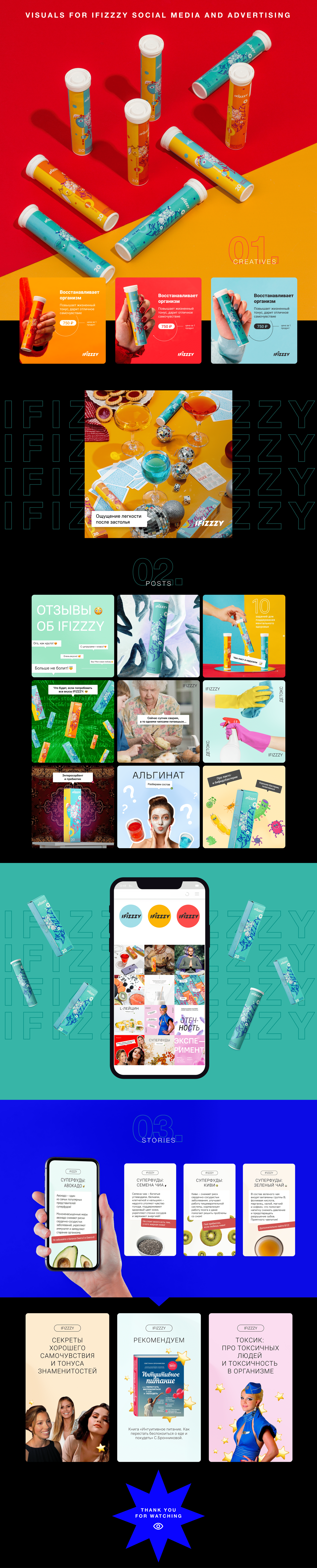Visuals for Ifizzzy social media and advertising — Изображение №1 — Графика на Dprofile