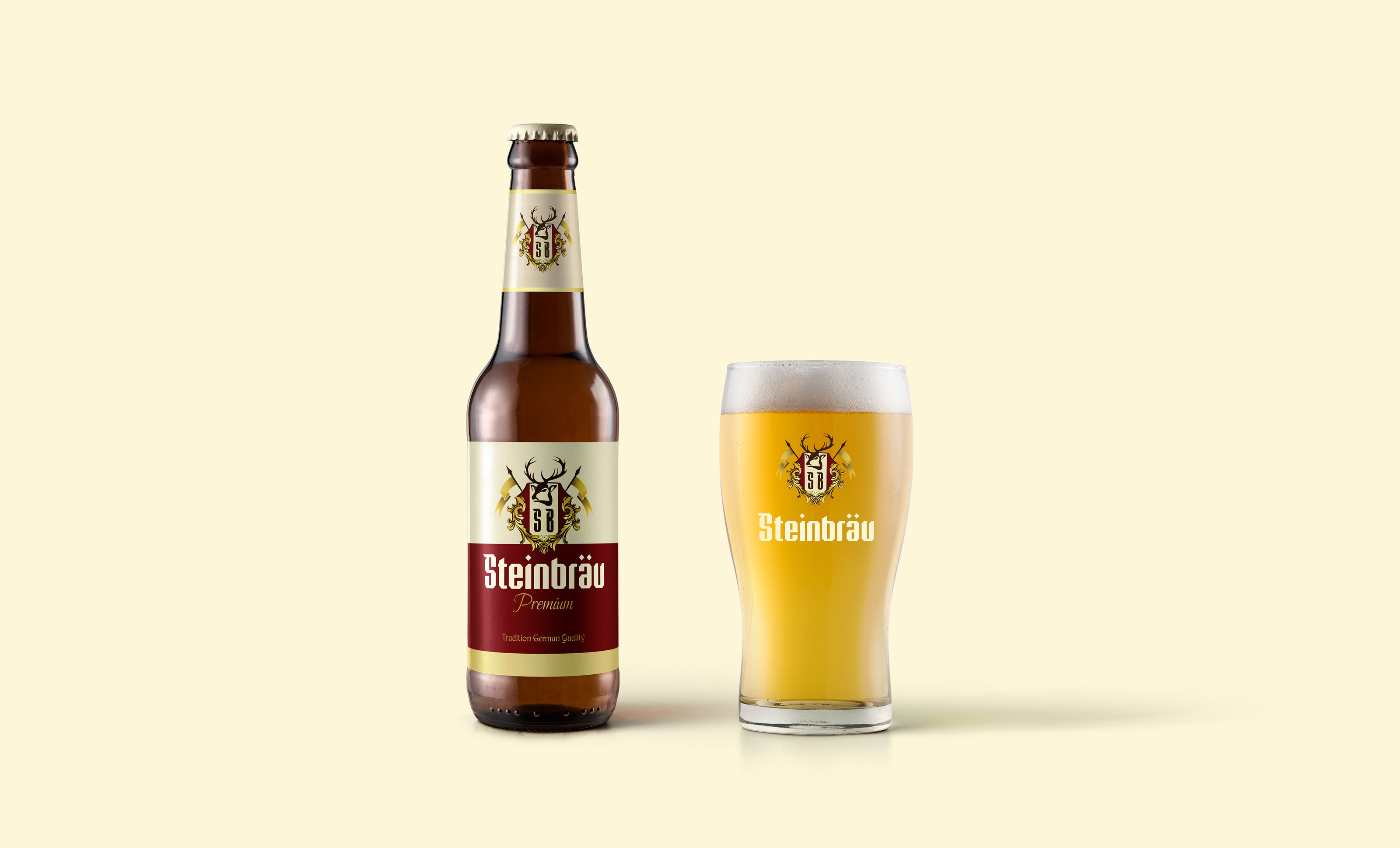 Steinbräu | Logo beer — Изображение №2 — Брендинг на Dprofile