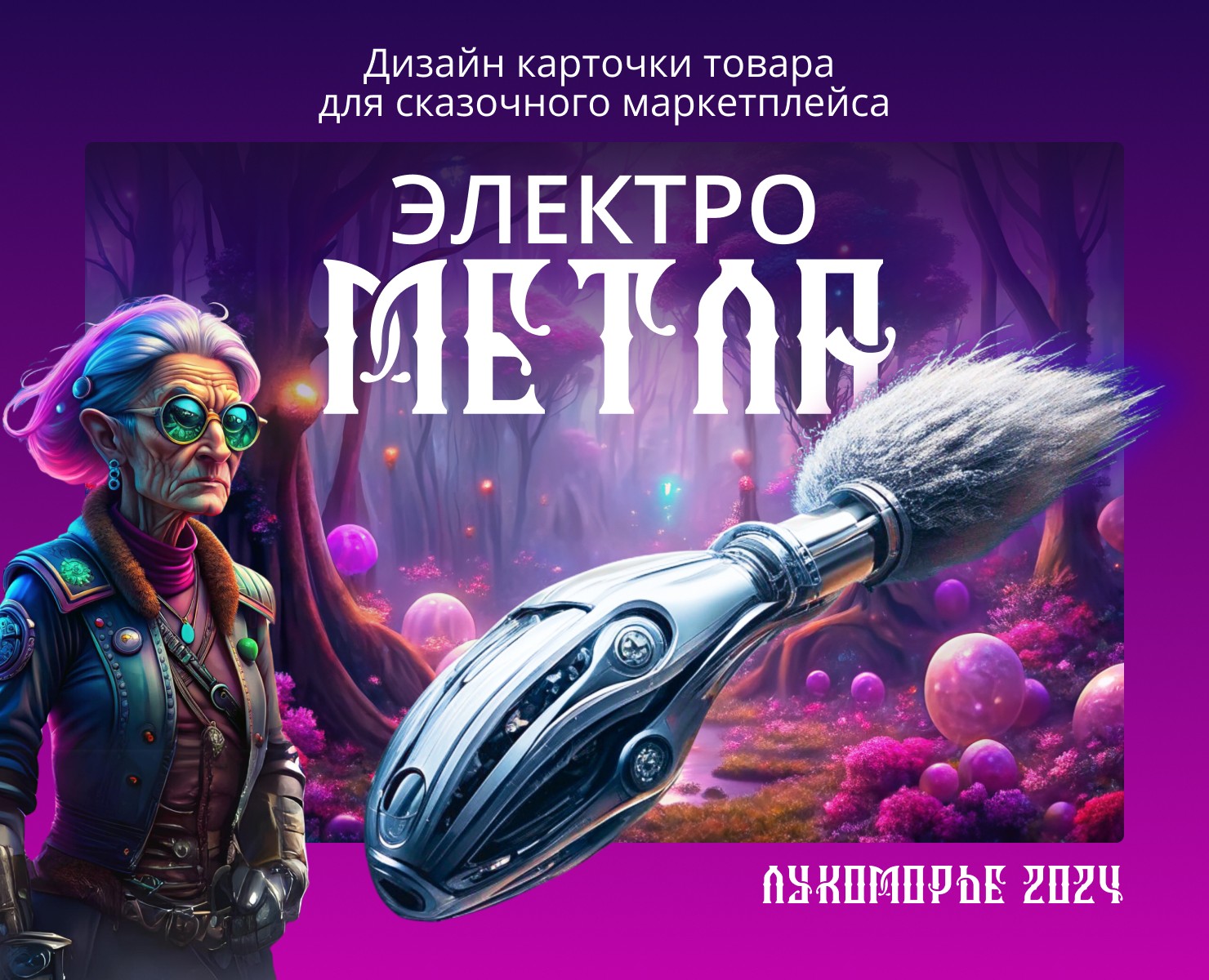 Дизайн карточки товара. Лукоморье 2024 — Графика, Маркетинг на Dprofile