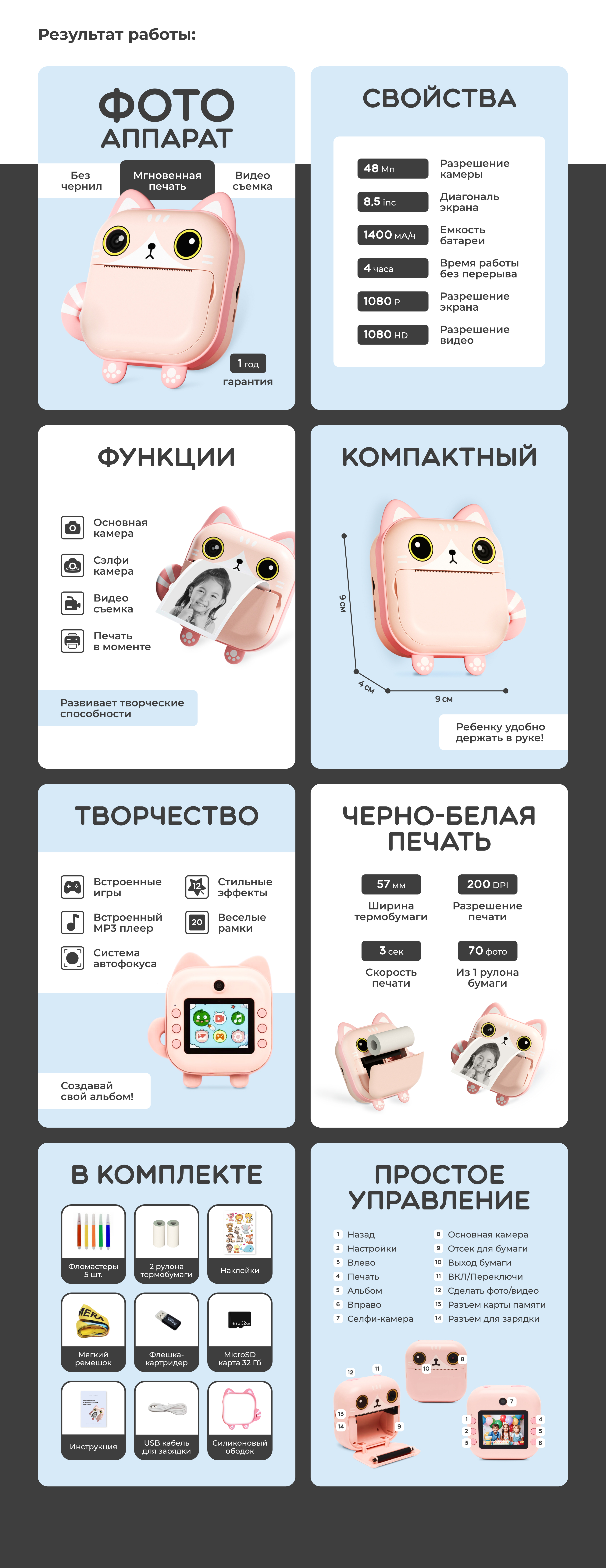 Дизайн карточки товара — Изображение №7 — Графика, Маркетинг на Dprofile