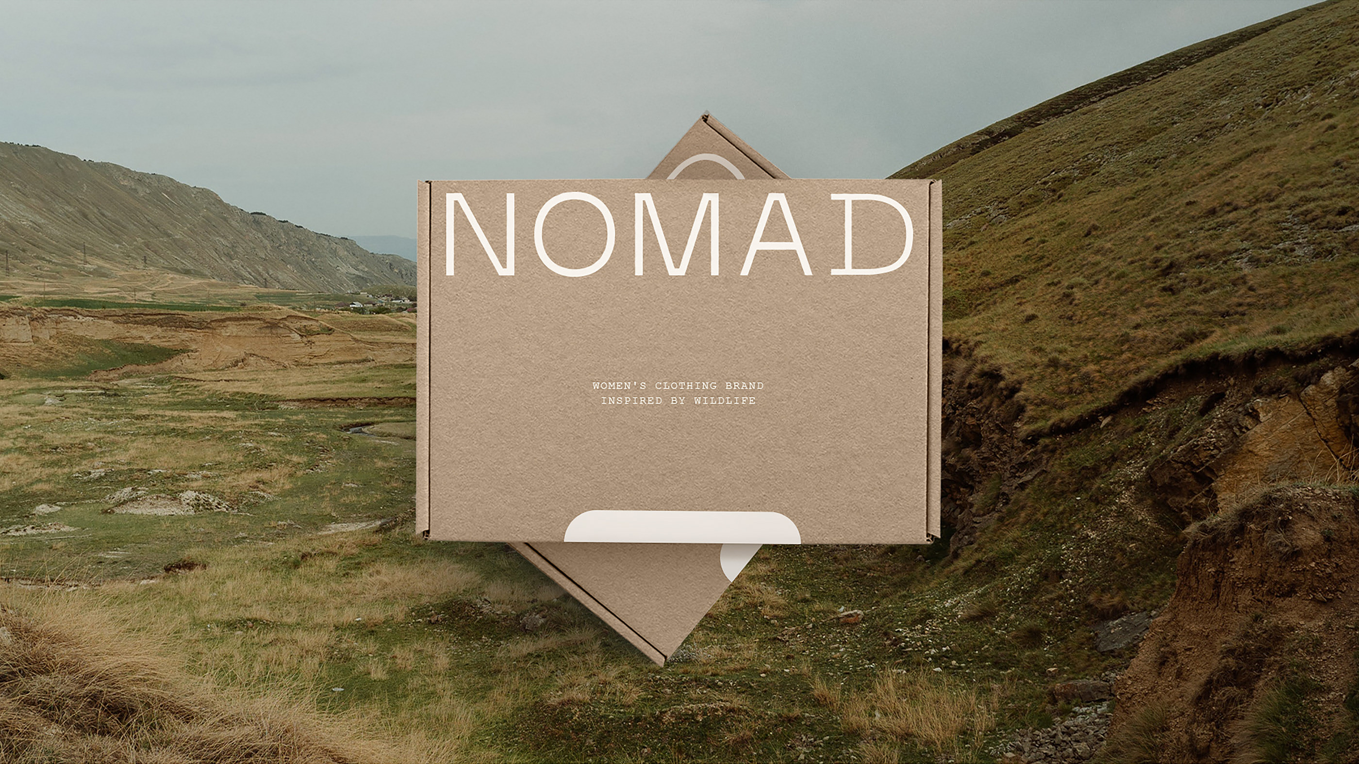 NOMAD / WOMAN'S CLOTHES BRAND IDENTITY — Изображение №4 — Брендинг на Dprofile