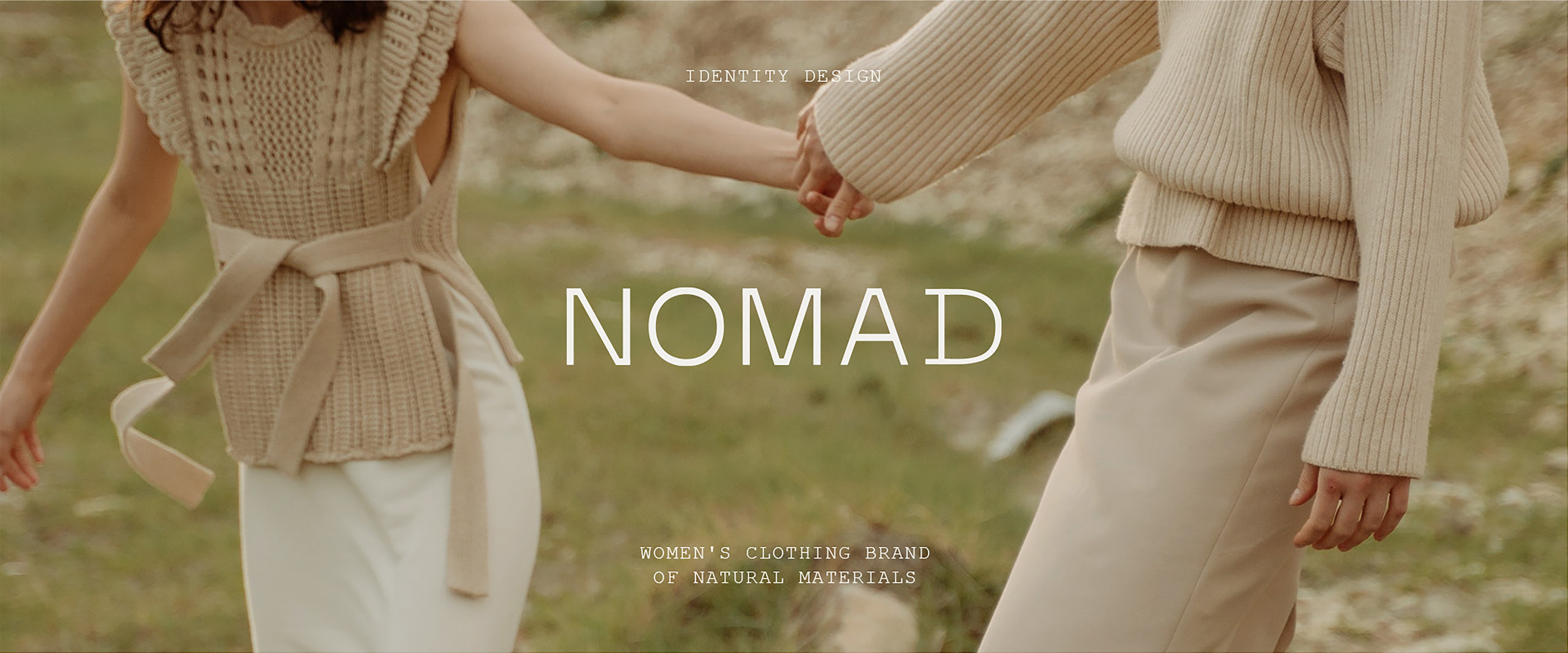 NOMAD / WOMAN'S CLOTHES BRAND IDENTITY — Изображение №1 — Брендинг на Dprofile