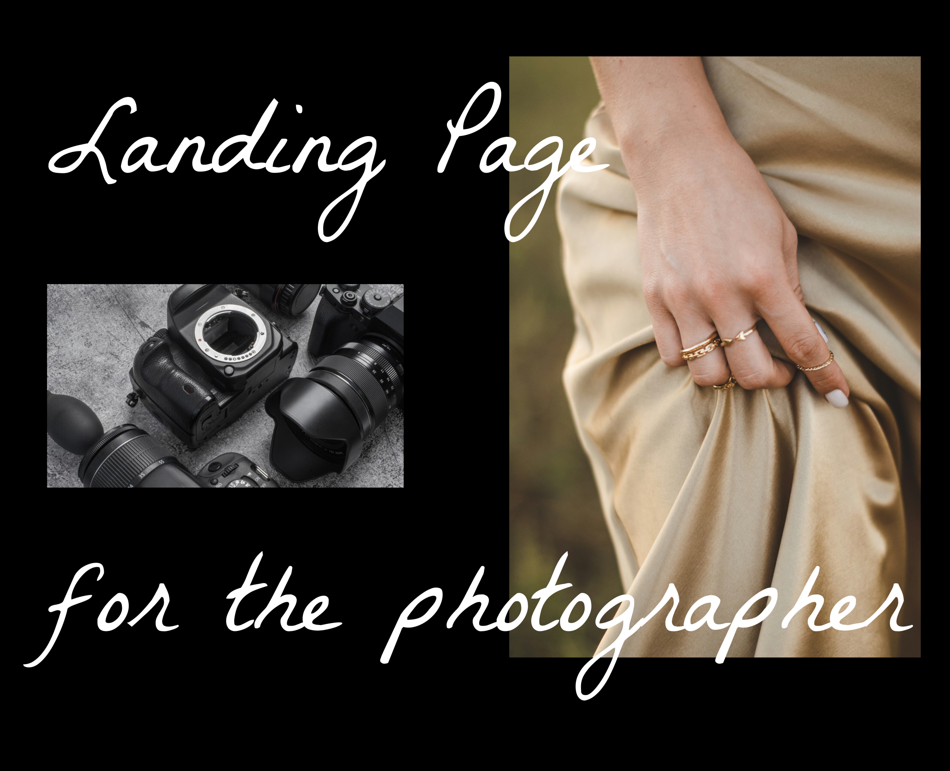 Лендинг для фотографа — Интерфейсы на Dprofile