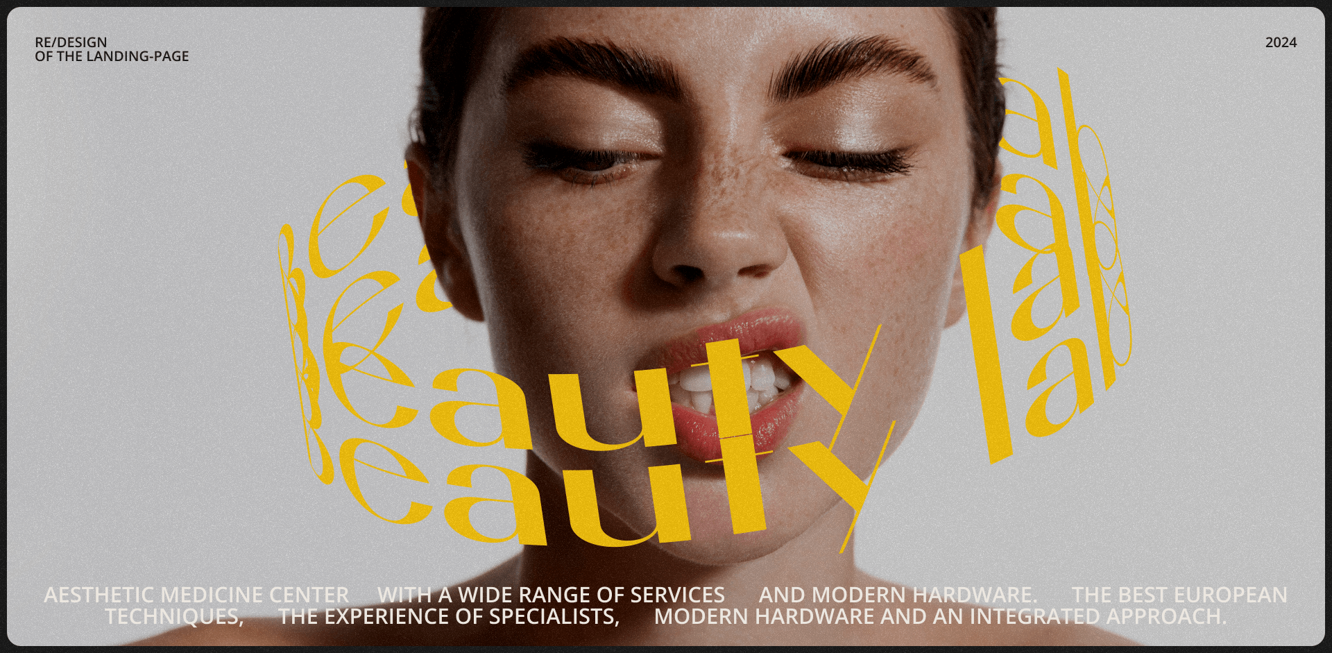 Beauty lab | Landing page — Изображение №1 — Интерфейсы, Брендинг на Dprofile