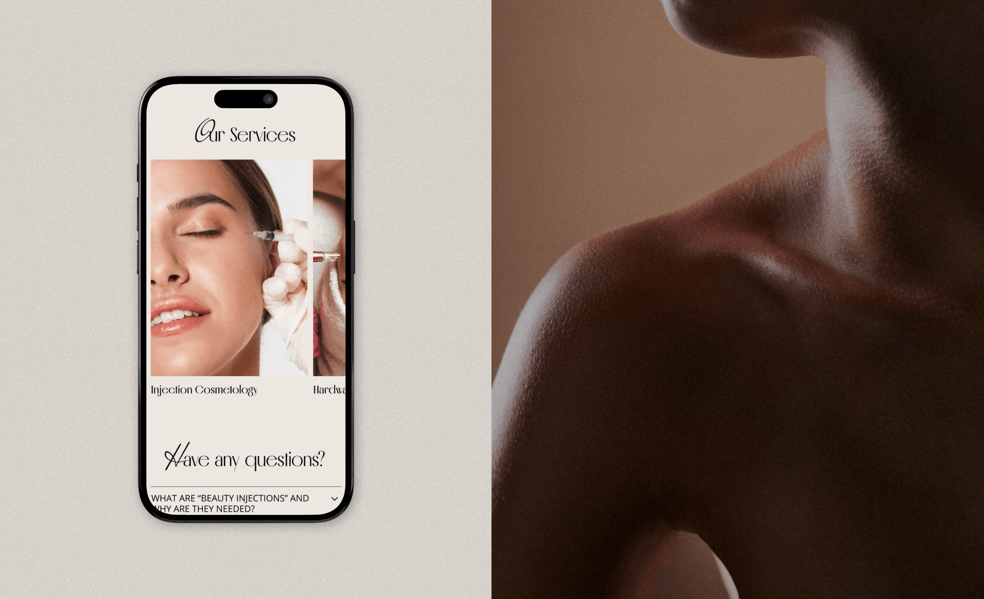 Beauty lab | Landing page — Изображение №5 — Интерфейсы, Брендинг на Dprofile