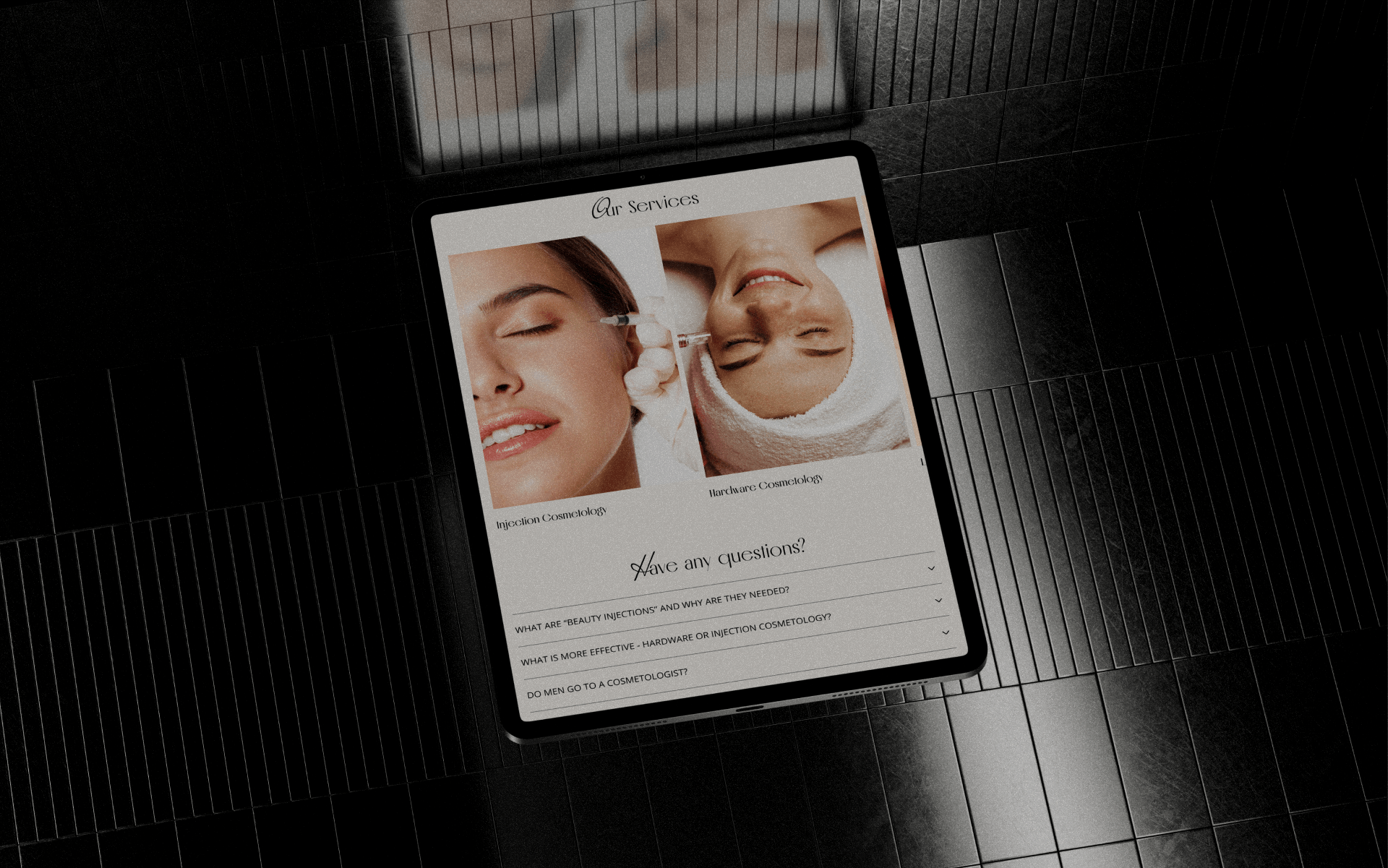 Beauty lab | Landing page — Изображение №7 — Интерфейсы, Брендинг на Dprofile