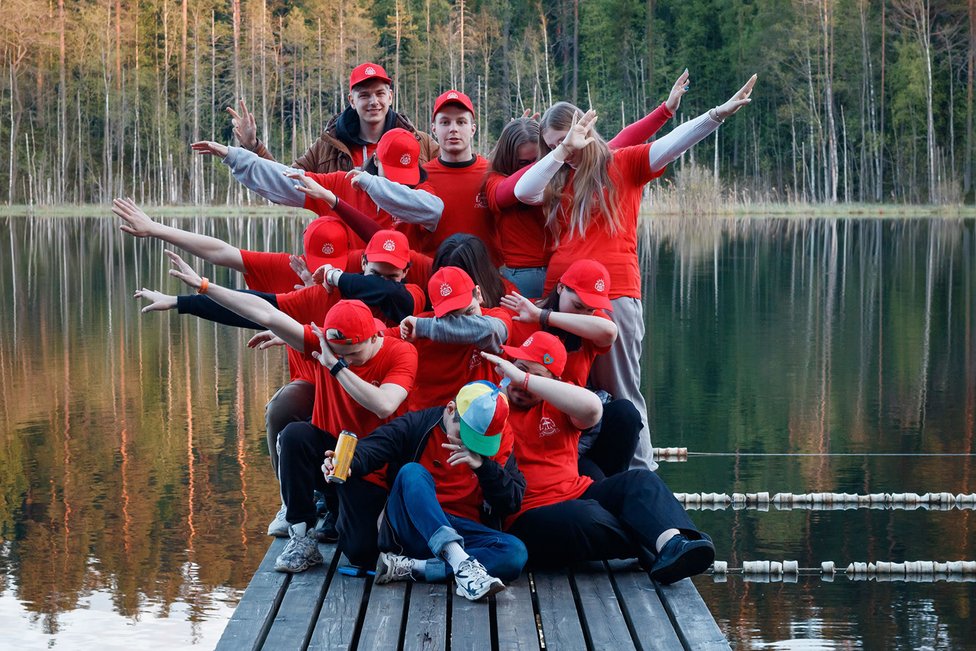 Выезд актива | Active students outdoor event — Изображение №12 — Брендинг, Графика на Dprofile