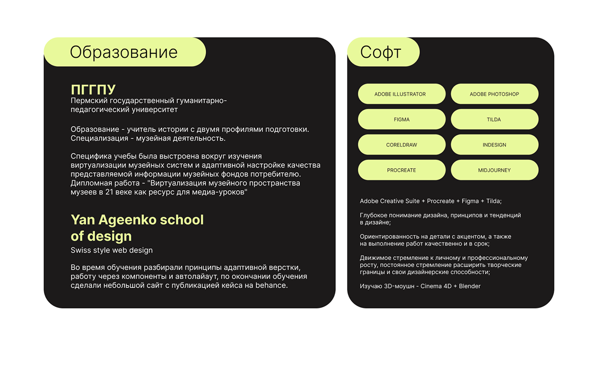 portfolio — Изображение №3 — Интерфейсы, Брендинг на Dprofile