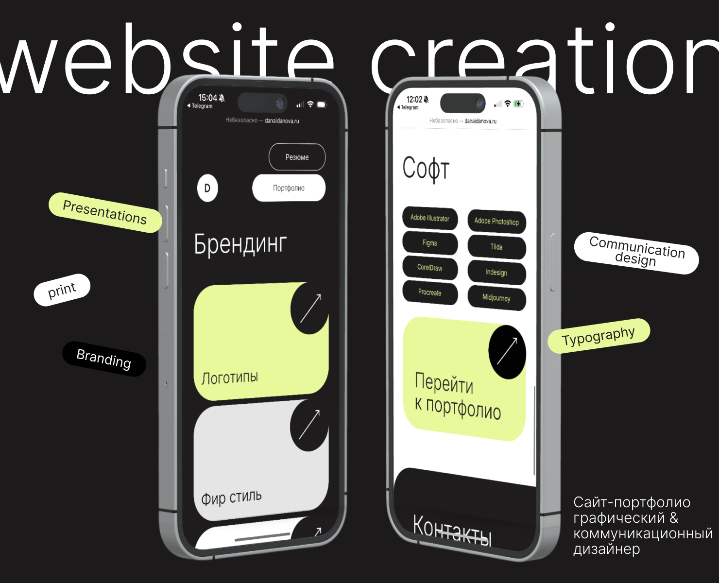 web на Dprofile