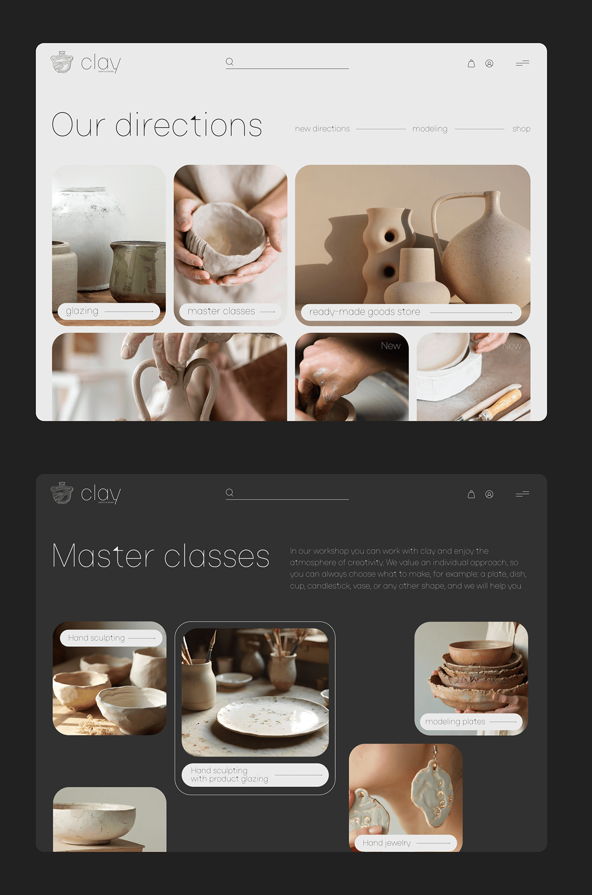 Clay — Изображение №30 — Интерфейсы, Брендинг на Dprofile