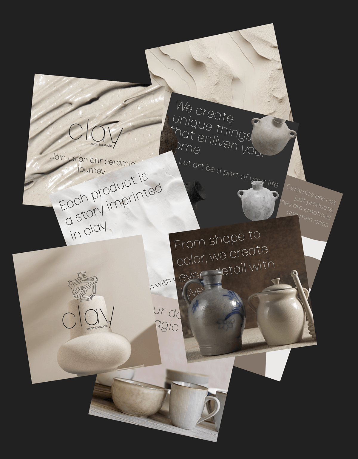 Clay — Изображение №17 — Интерфейсы, Брендинг на Dprofile