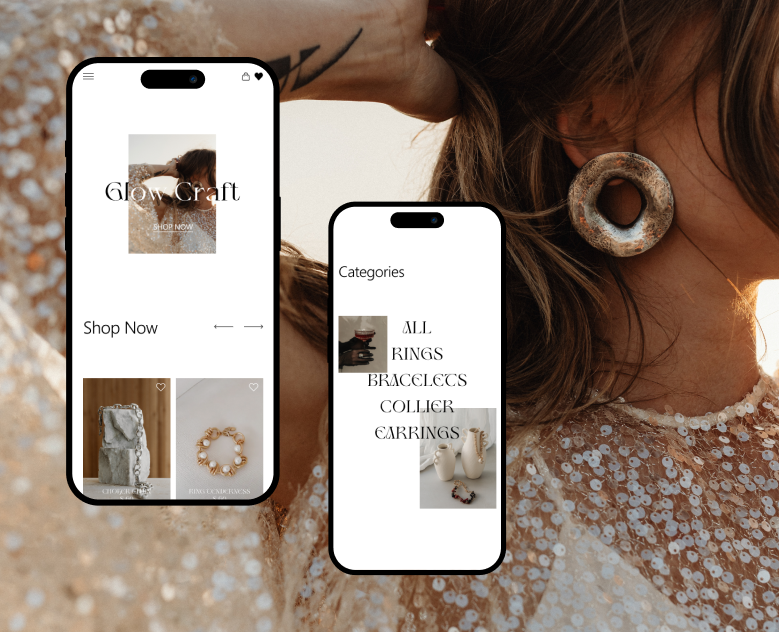 E-commerce / Jewelry — Интерфейсы на Dprofile