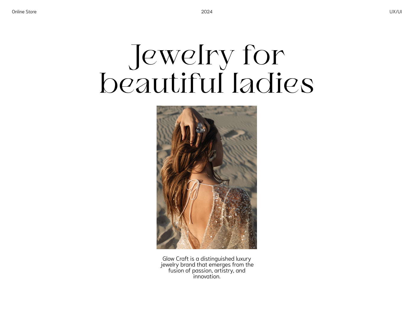 E-commerce / Jewelry — Изображение №1 — Интерфейсы на Dprofile