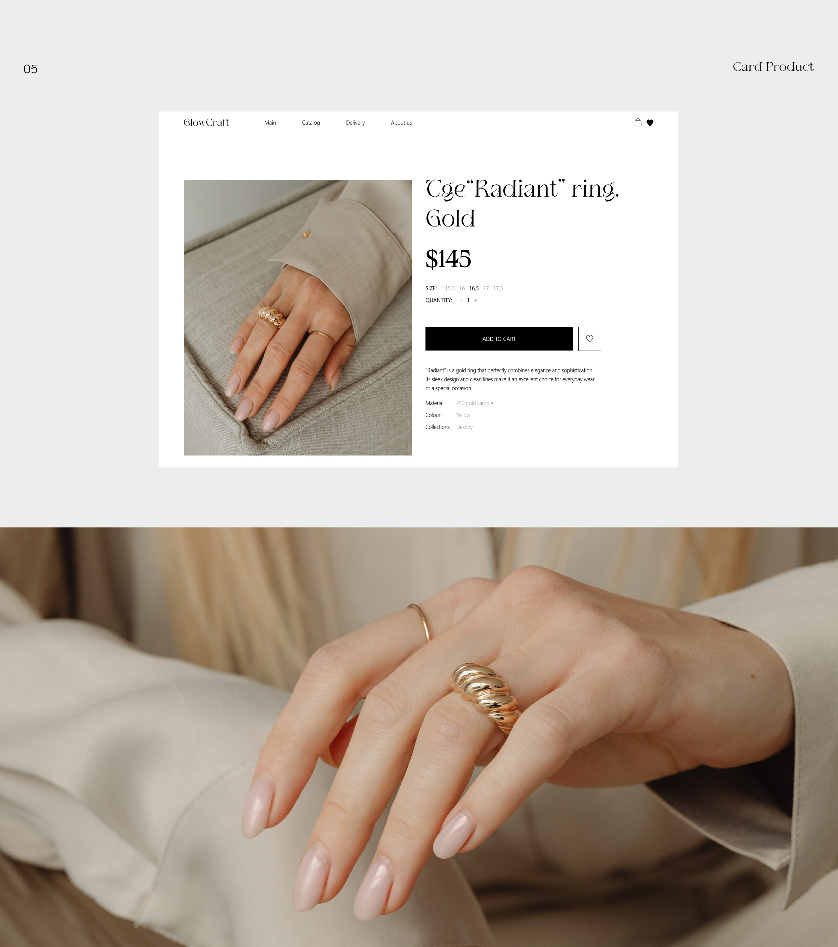 E-commerce / Jewelry — Изображение №8 — Интерфейсы на Dprofile