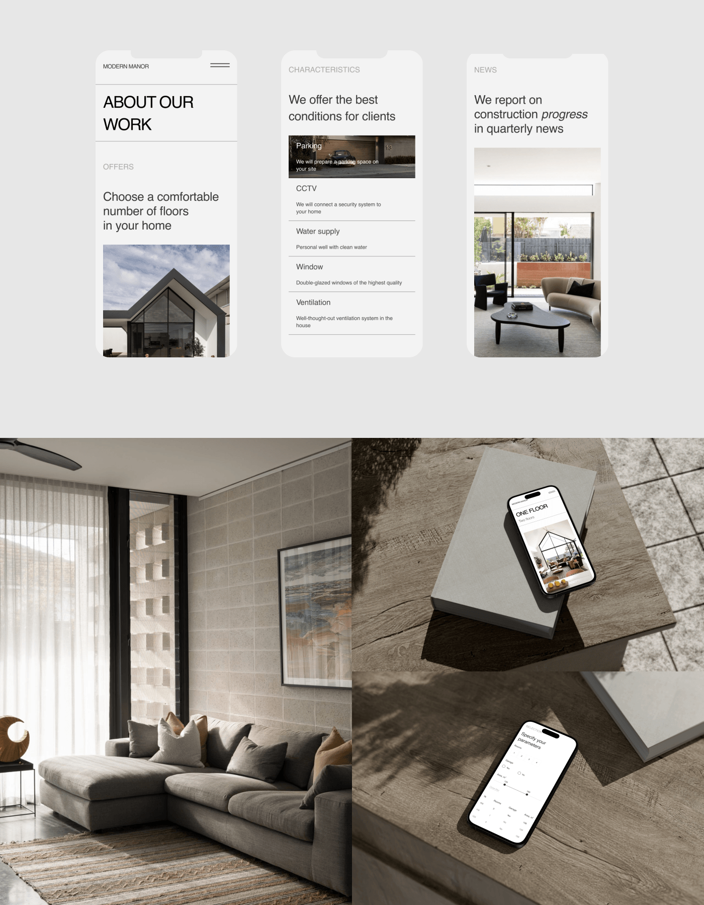Corporate website for an architectural bureau — Изображение №8 — Интерфейсы на Dprofile