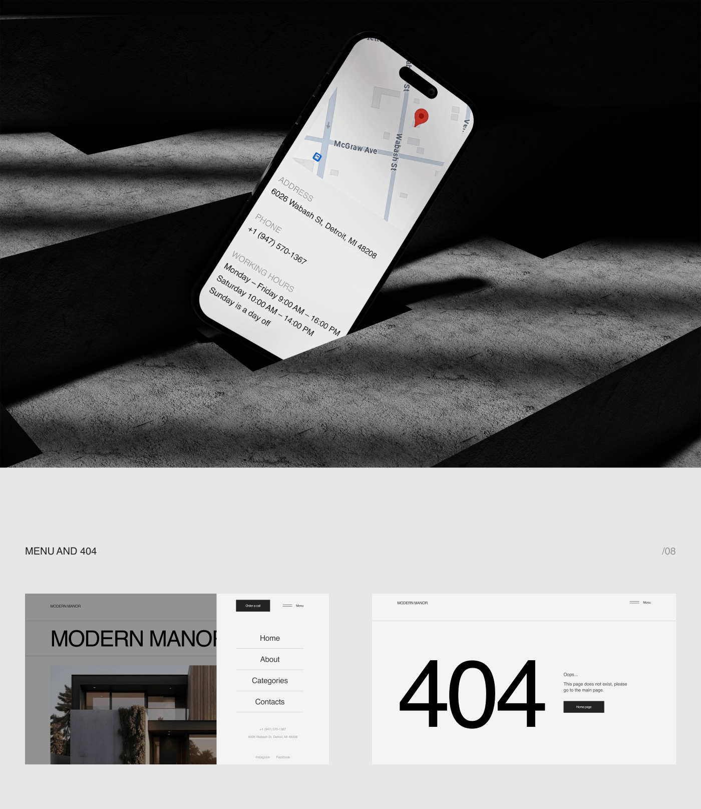 Corporate website for an architectural bureau — Изображение №12 — Интерфейсы на Dprofile