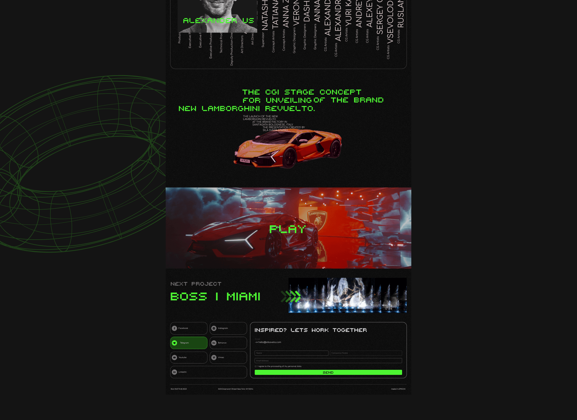 SILA SVETA / Corporate Website Redesign — Изображение №5 — Интерфейсы на Dprofile