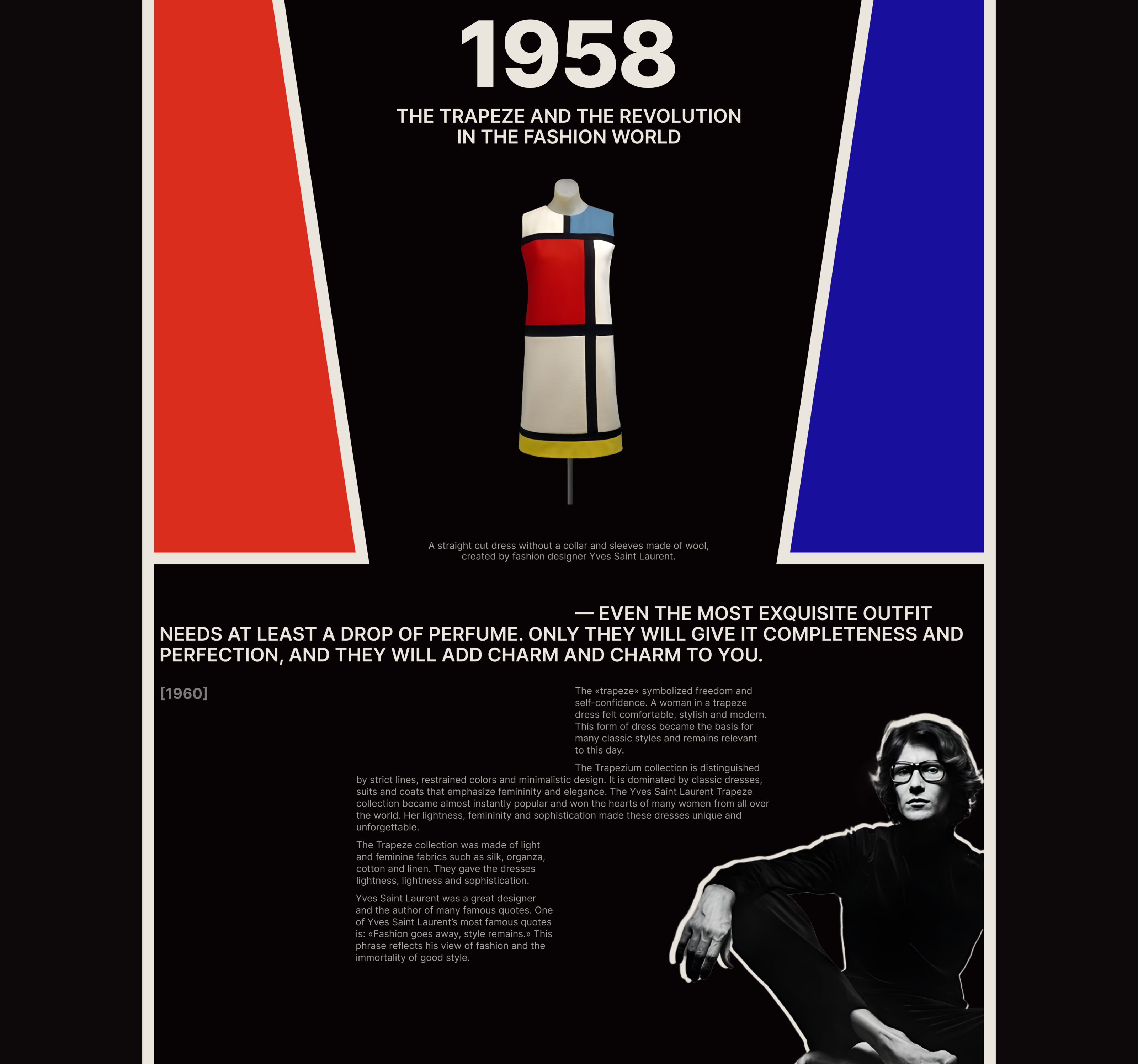 Yves Saint Laurent | UX/UI Design — Изображение №13 — Интерфейсы, Графика на Dprofile