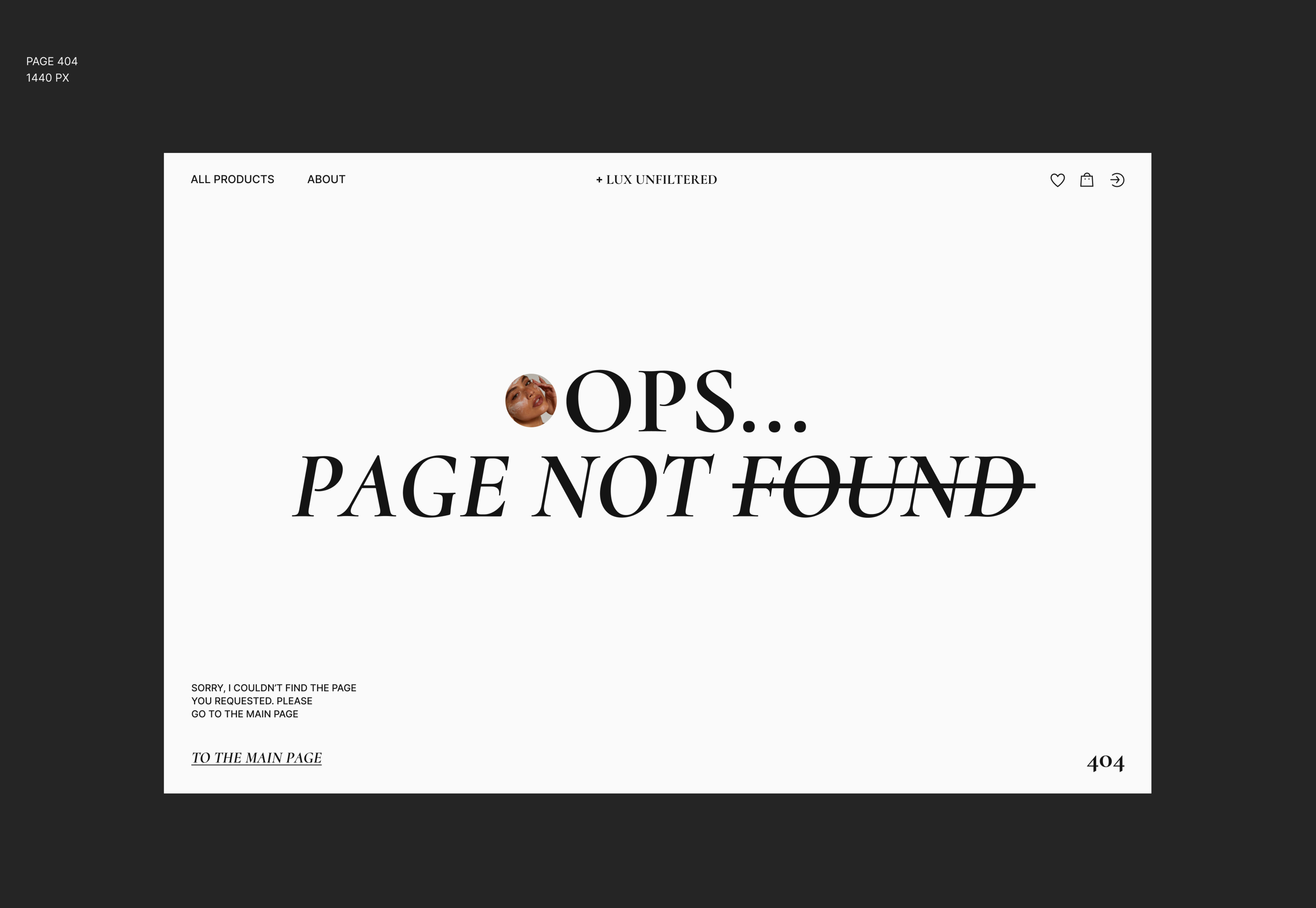 LUX UNFILTERED | Online cosmetics store — Изображение №15 — Интерфейсы, Графика на Dprofile