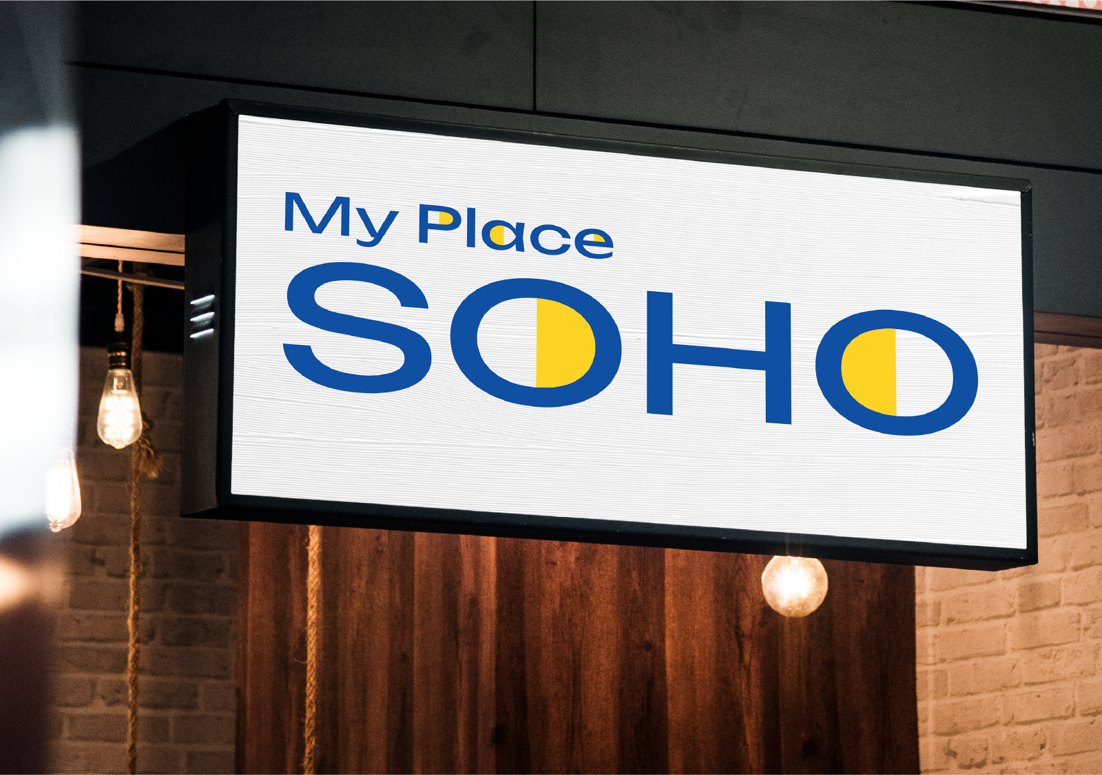 Учебный кейс. Кофейня My Place SOHO — Изображение №3 — Брендинг, Графика на Dprofile