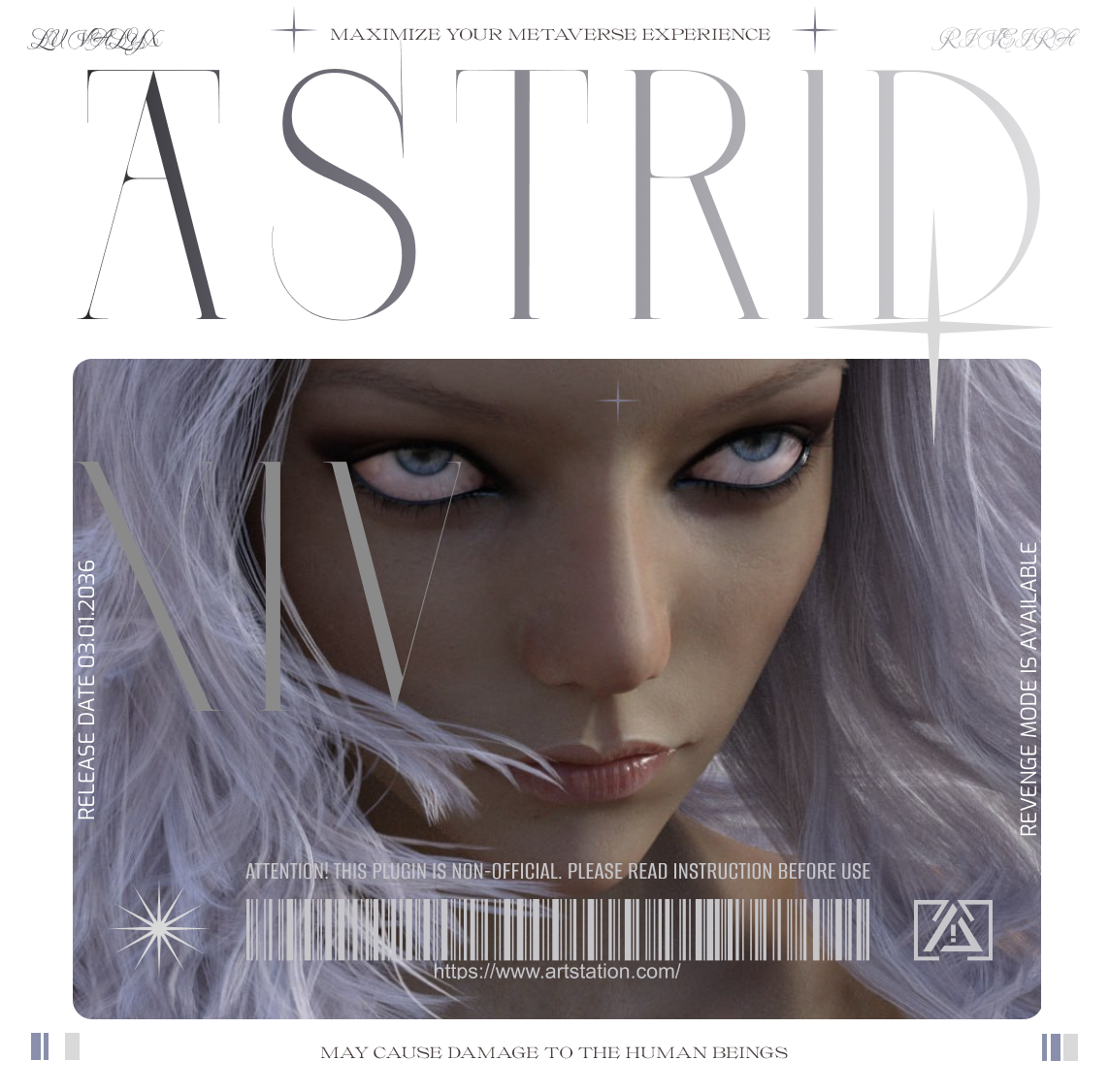 Постер ASTRID XIV — Изображение №1 — Графика, 3D на Dprofile