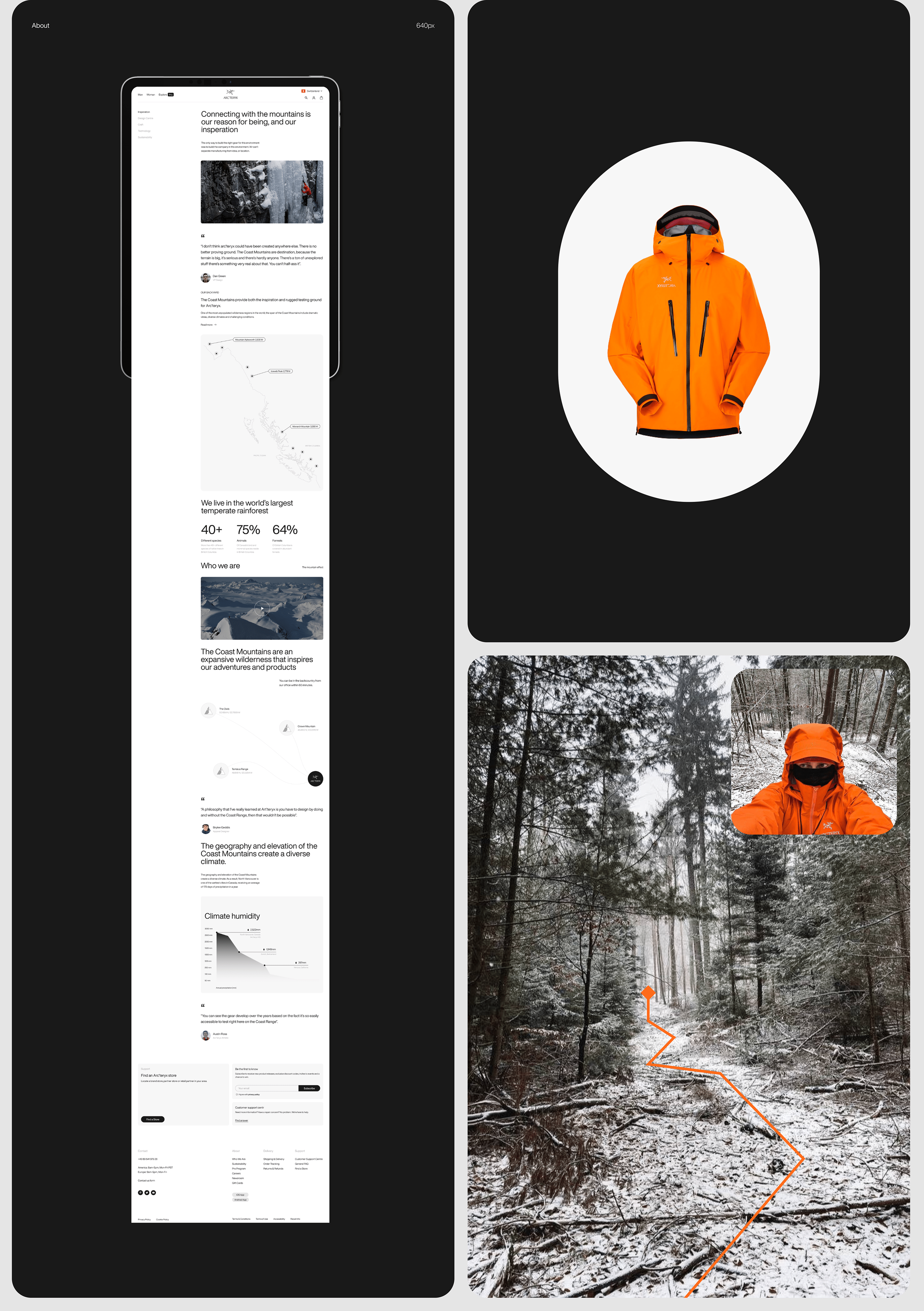 ARC'TERYX | E-Commerce | Redesign — Изображение №6 — Интерфейсы на Dprofile