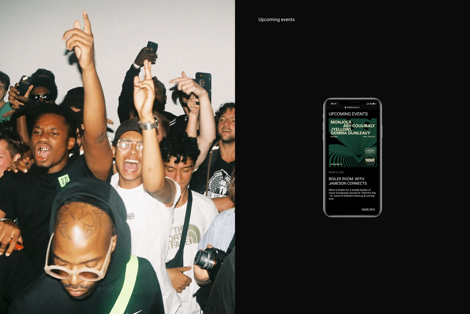 BOILER ROOM | Corporate website | Redesign — Изображение №14 — Интерфейсы, Анимация на Dprofile