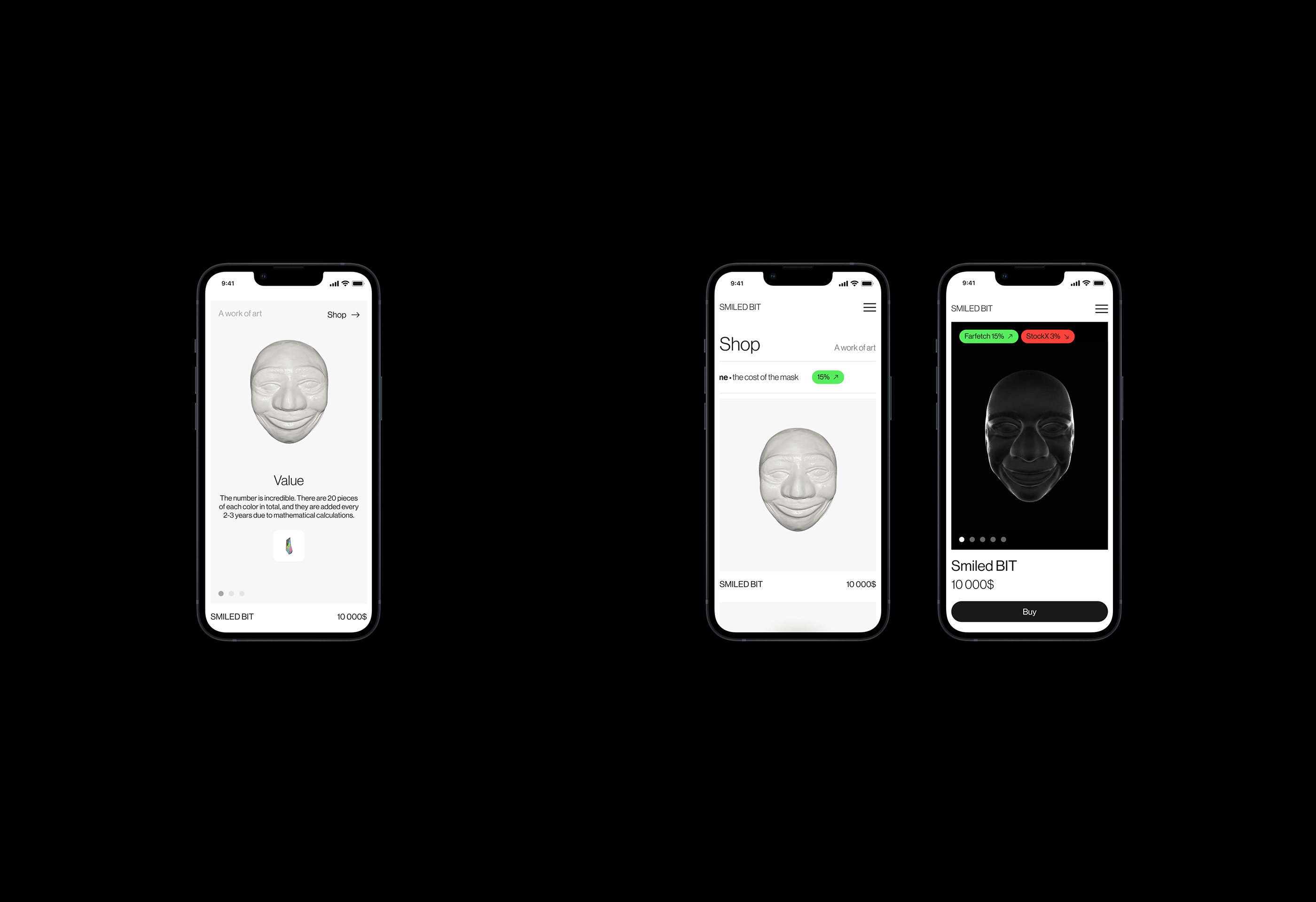 SMILED BIT | E-Commerce — Изображение №9 — Интерфейсы, 3D на Dprofile