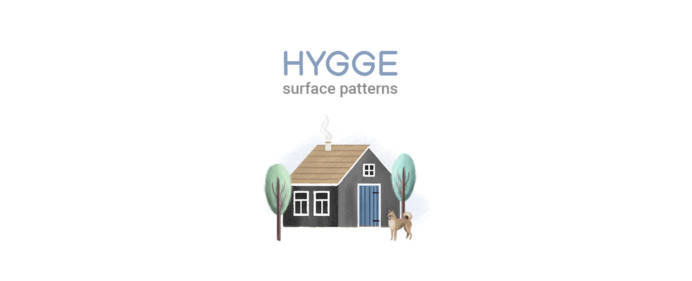 Hygge I Паттерны — Изображение №1 — Иллюстрация, Графика на Dprofile