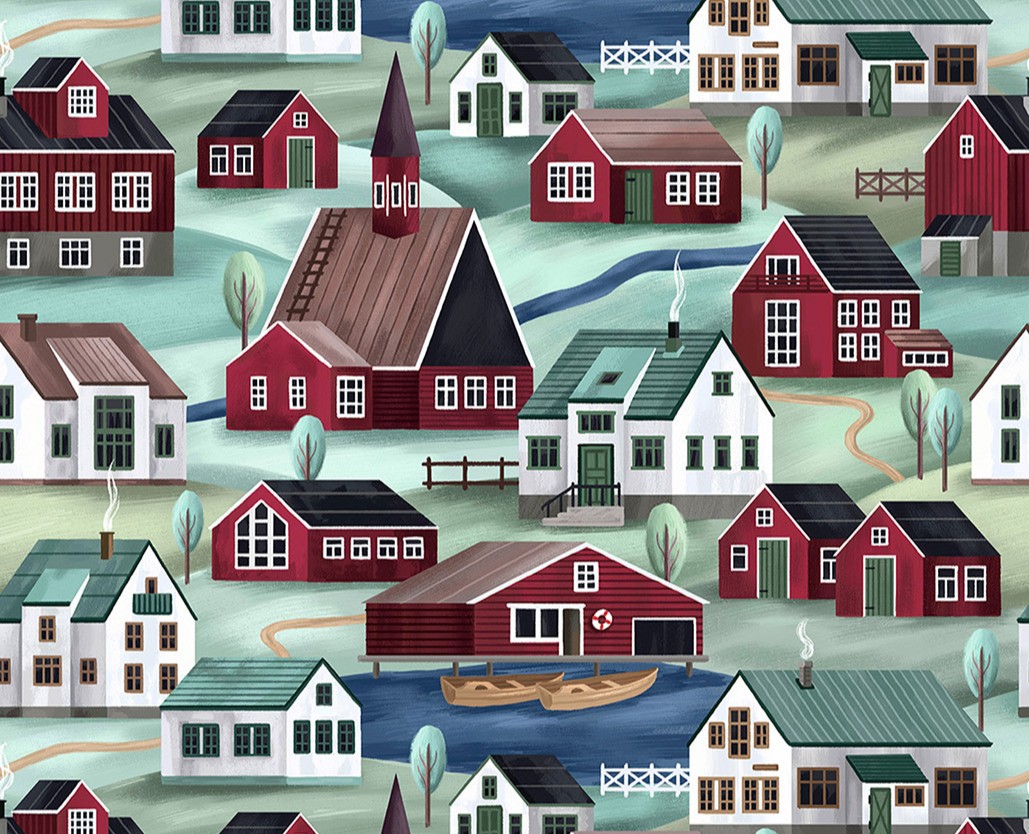 Hygge I Паттерны — Иллюстрация, Графика на Dprofile
