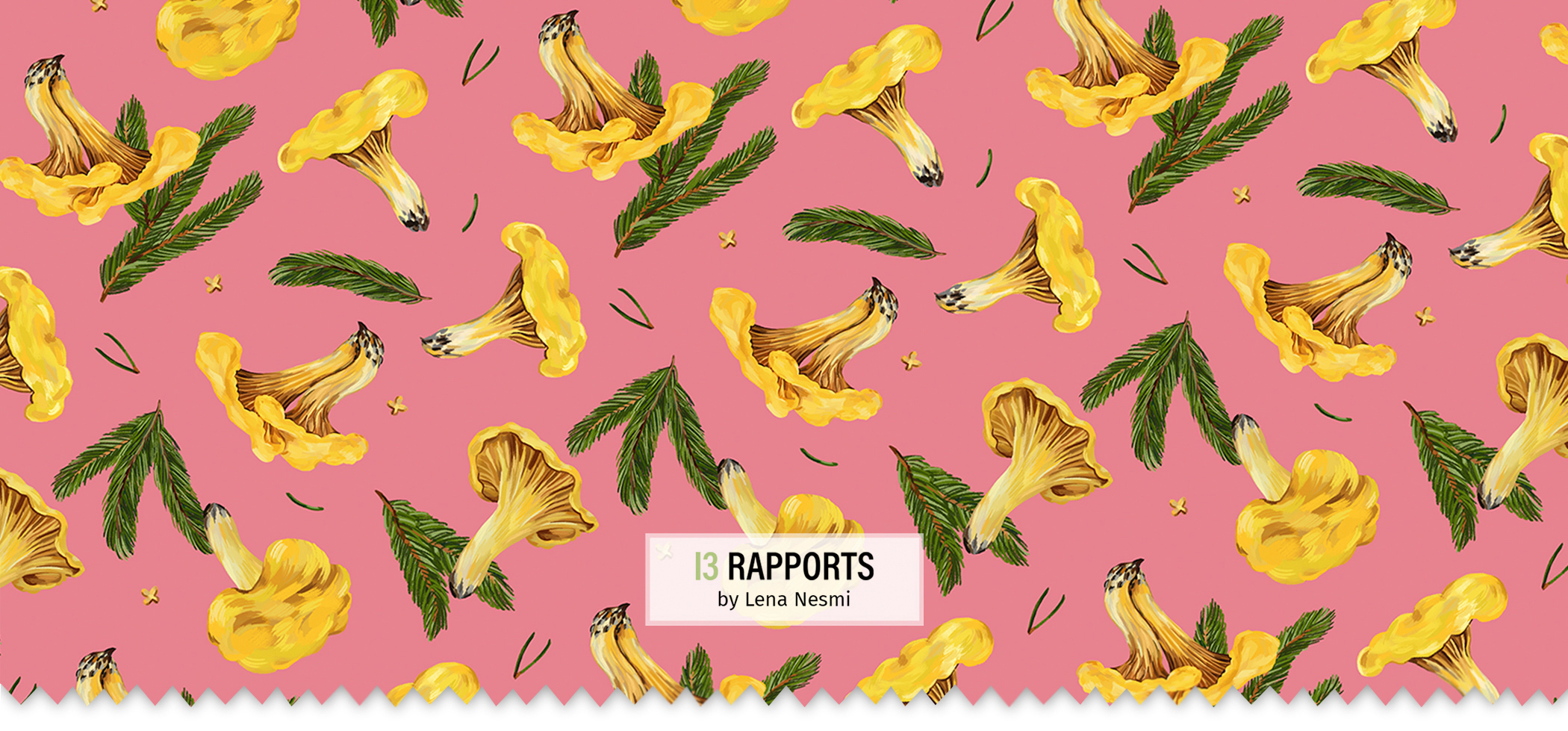 Forest Treasures | Лесные паттерны для ткани — Изображение №6 — Иллюстрация, Графика на Dprofile