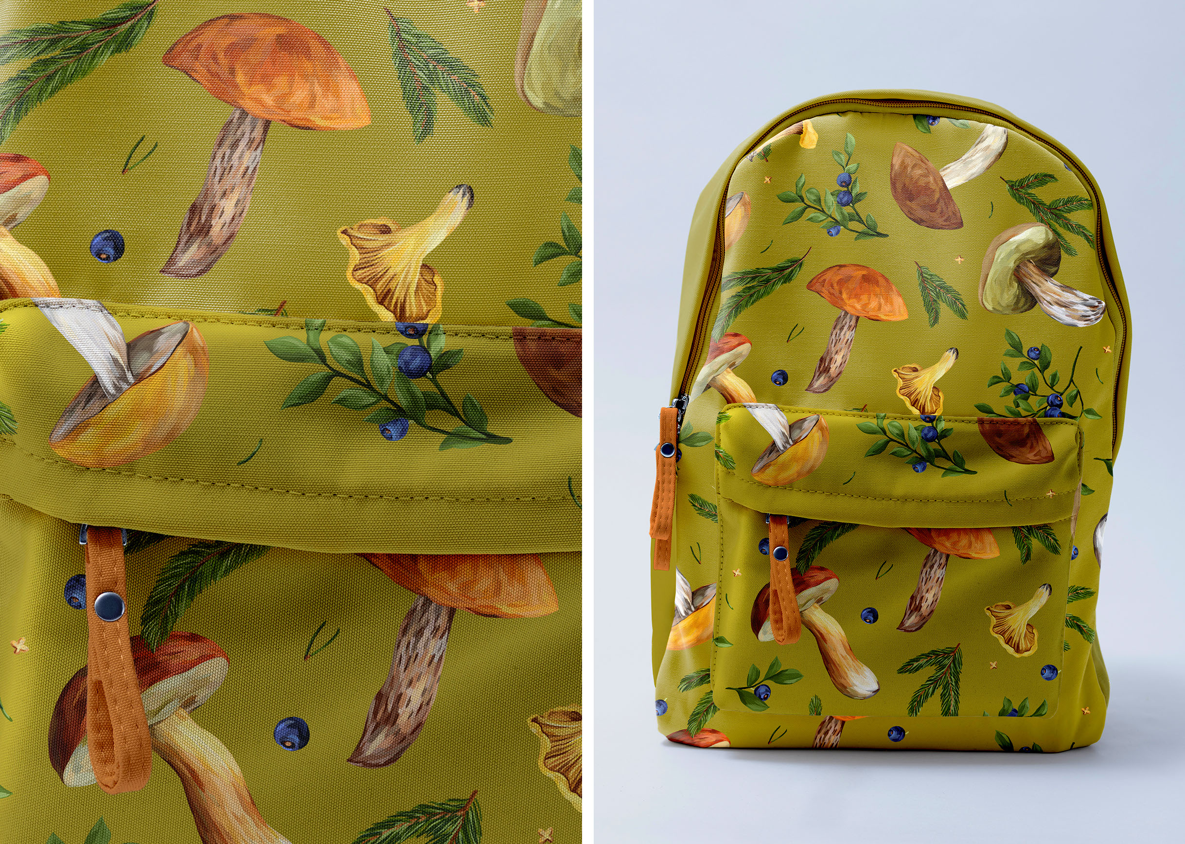 Forest Treasures | Лесные паттерны для ткани — Изображение №11 — Иллюстрация, Графика на Dprofile