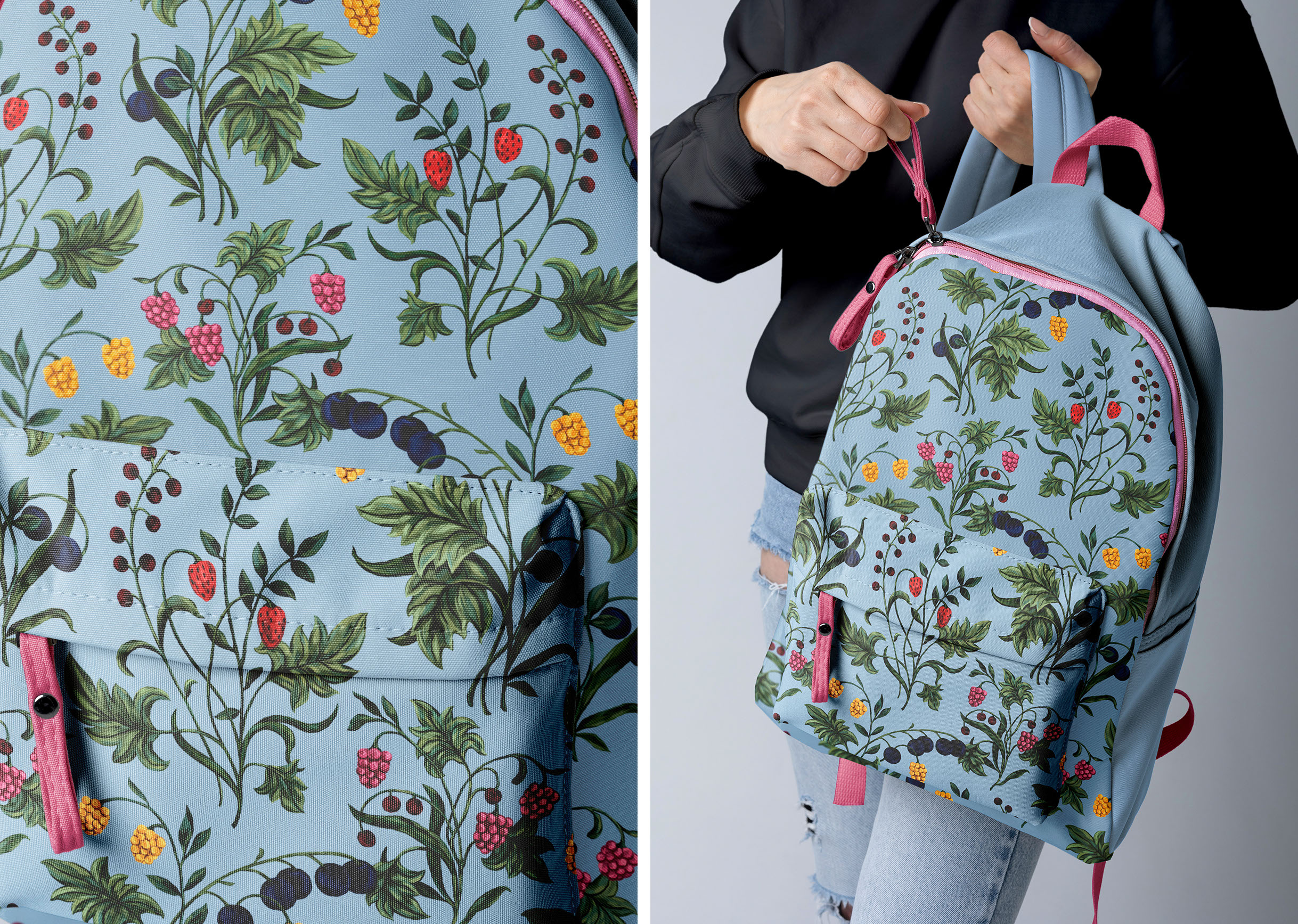 Forest Treasures | Лесные паттерны для ткани — Изображение №9 — Иллюстрация, Графика на Dprofile