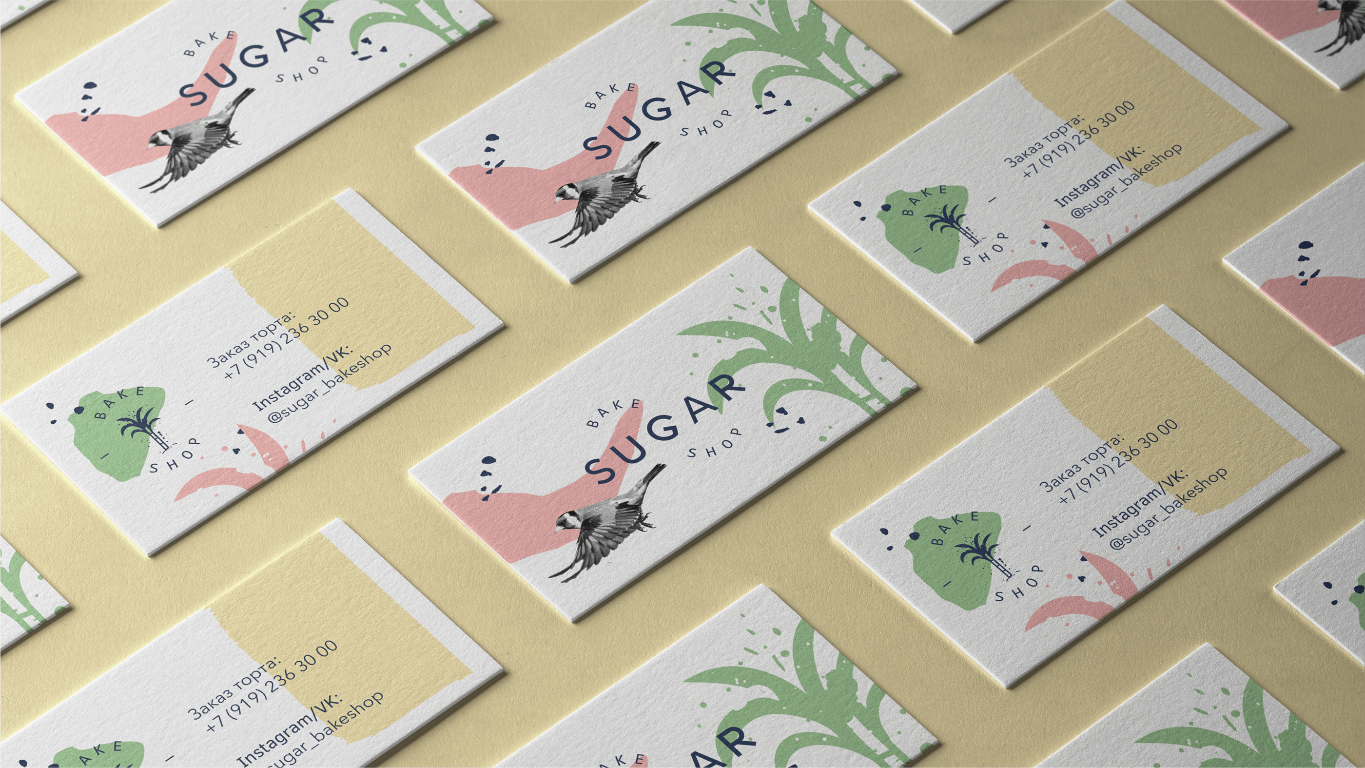 SUGAR BAKESHOP/IDENTITY — Изображение №2 — Брендинг, Графика на Dprofile