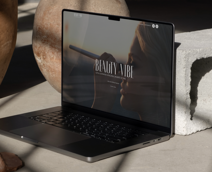 Vibe beauty | Web-site for beauty salon — Интерфейсы, Маркетинг на Dprofile