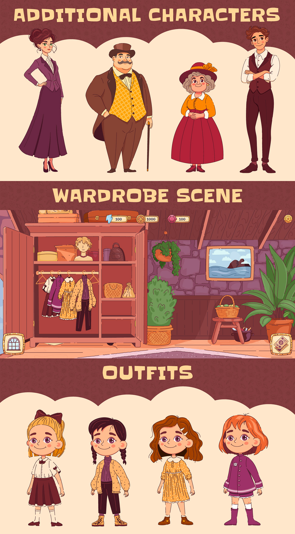 Mixology Academy. Concept project of a merge game. — Изображение №4 — Иллюстрация на Dprofile