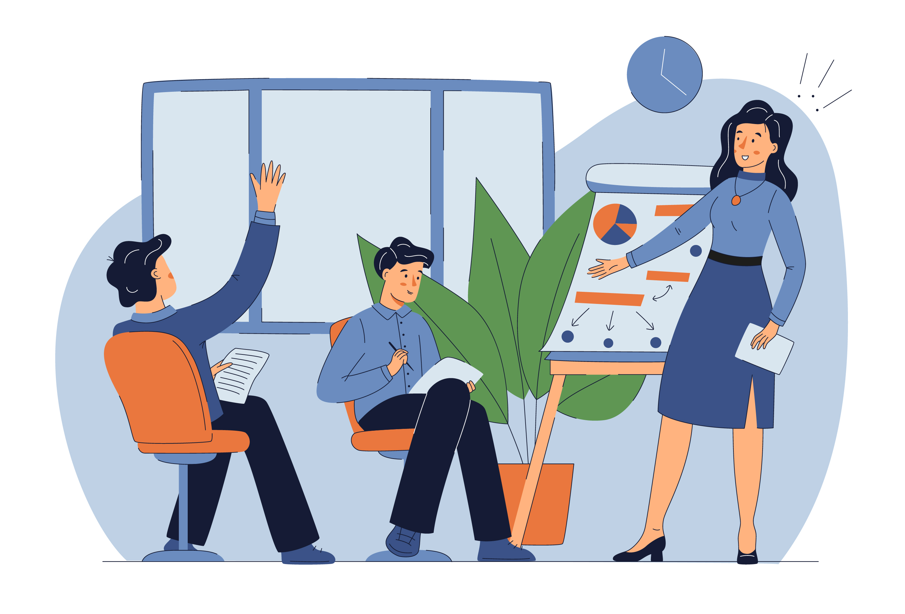 Concept project for a recruitment agency, illustration — Изображение №20 — Иллюстрация на Dprofile
