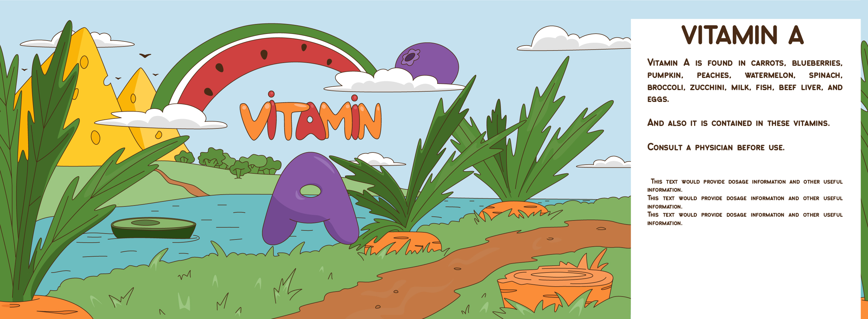 Bright packaging design for vitamins — Изображение №10 — Иллюстрация на Dprofile