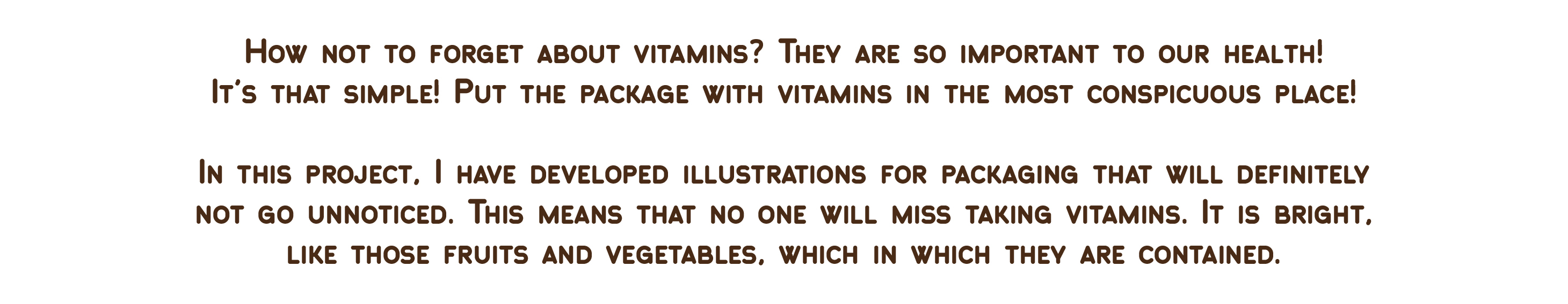 Bright packaging design for vitamins — Изображение №3 — Иллюстрация на Dprofile