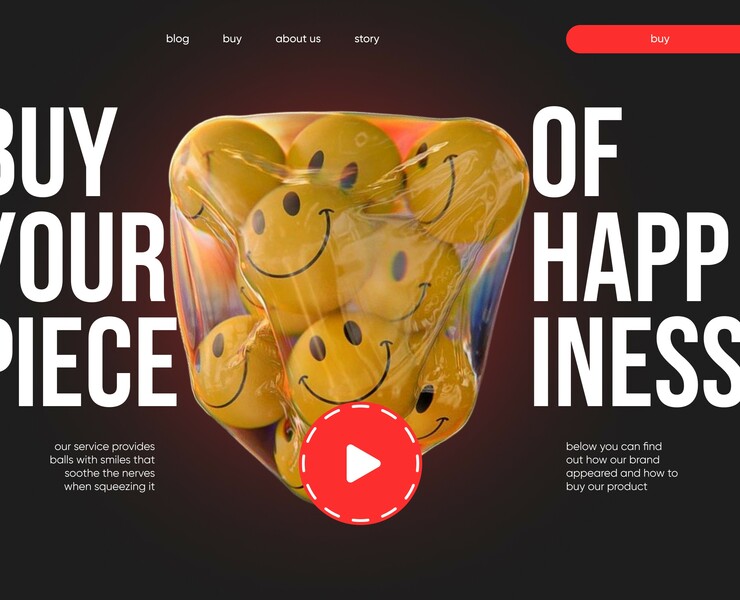 купи кусок своего счастья первый экран — Интерфейсы на Dprofile